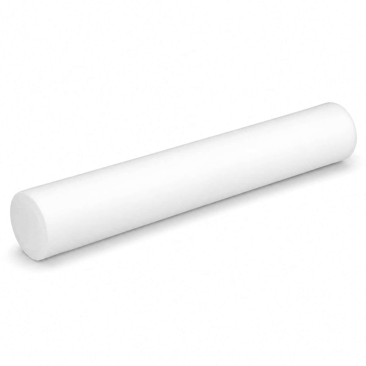Healthy You Medium/Firm White PE Foam Roller (36" Full