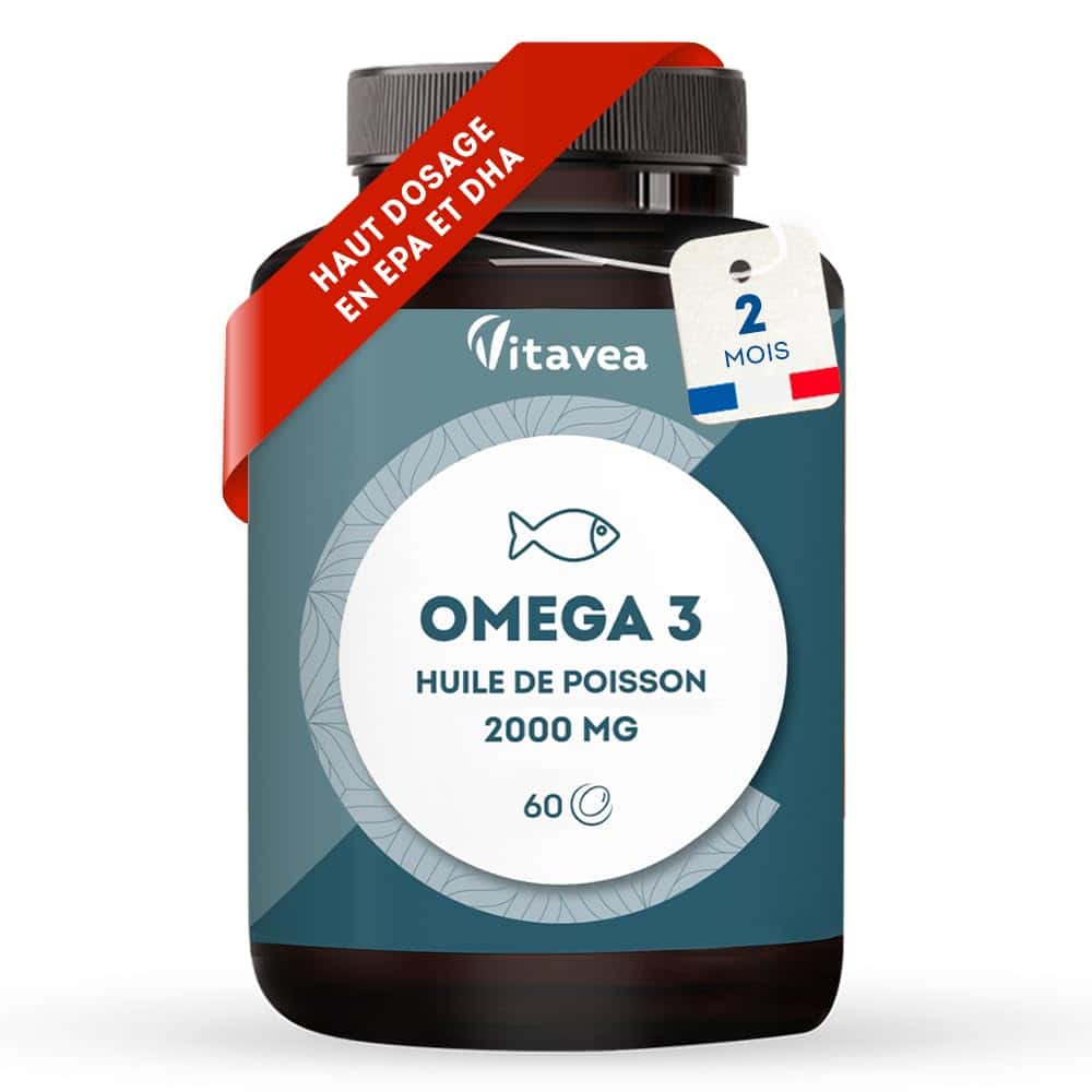 Omega 3 Huile de Poissons Sauvages 2 000mg