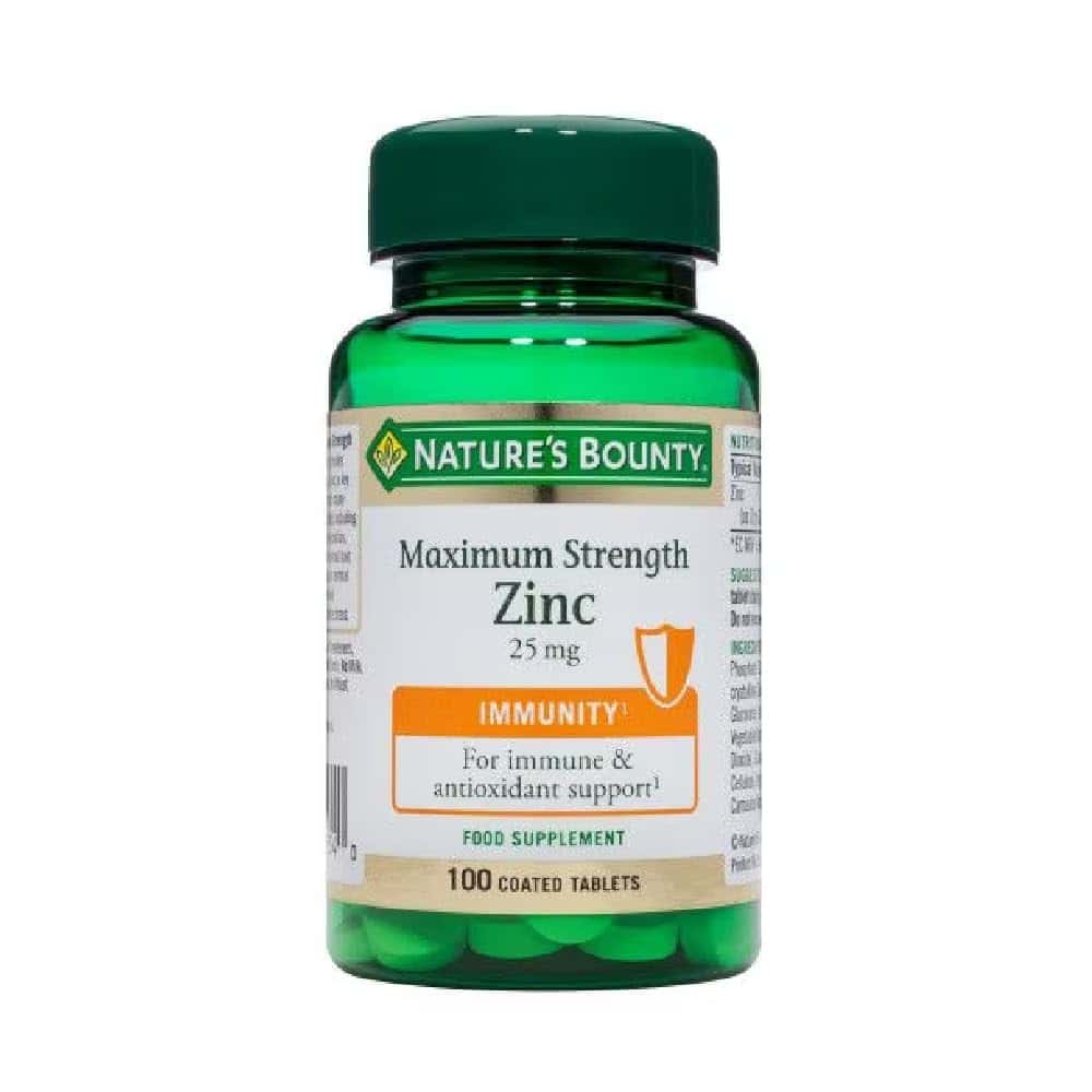Nature's Bounty | Zinc 25 mg