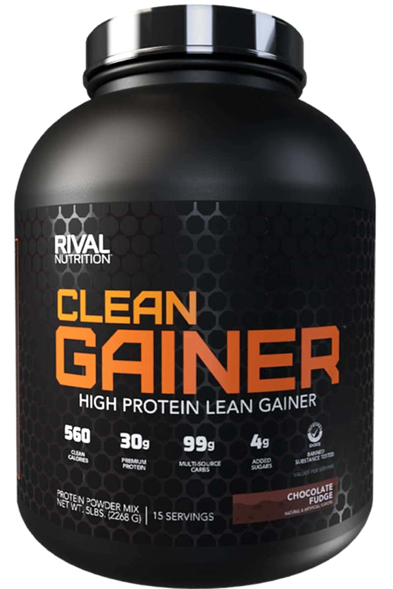 Rival Nutrition Clean Gainer- Chocolate Fudge, 5lbs