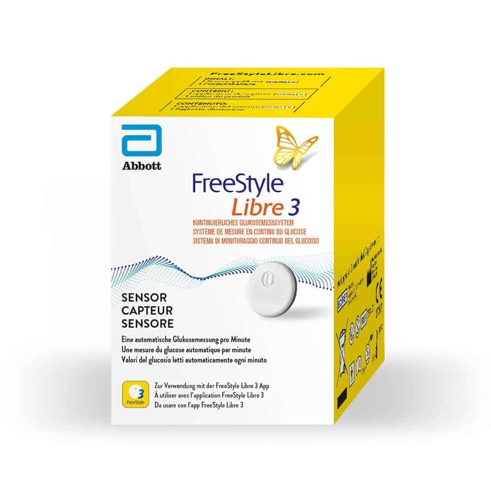 FreeStyle Libre 3 Diabetes Sensor 3 Stück