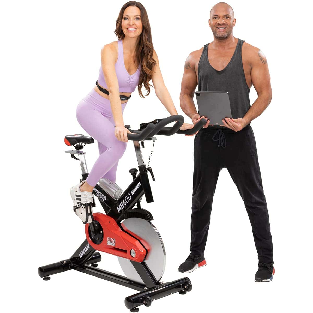Miweba Sports Profi Indoor Cycling Bike MS400 | 22 Kg