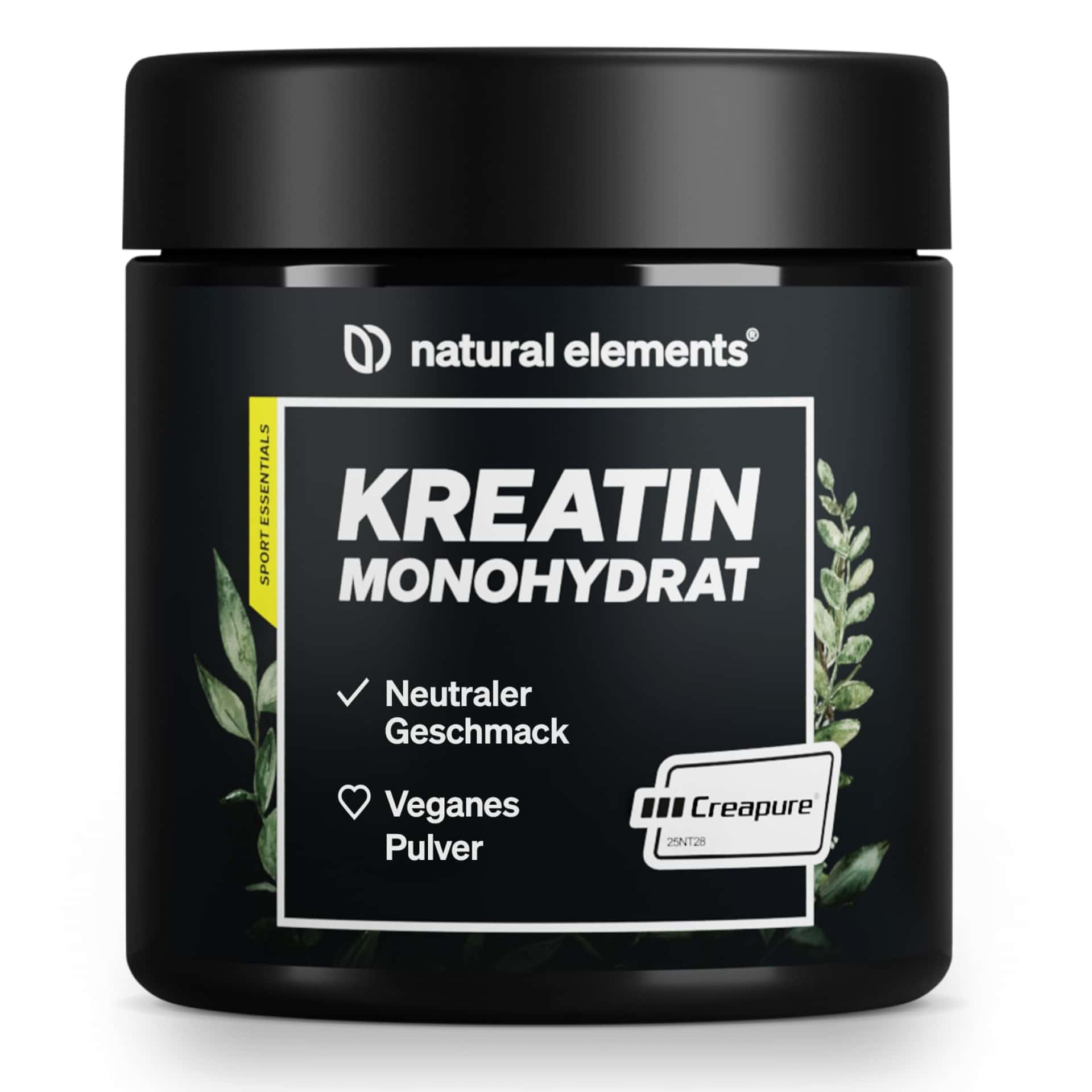 Kreatin Monohydrat Pulver – Markenrohstoff Creapure® – 147 Portionen