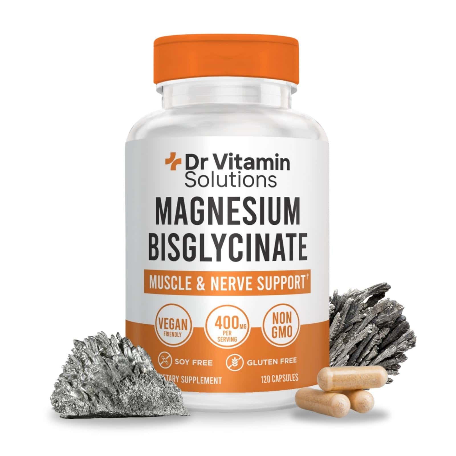 Magnesium Glycinate 400mg (Buffered Magnesium Bisglycinate