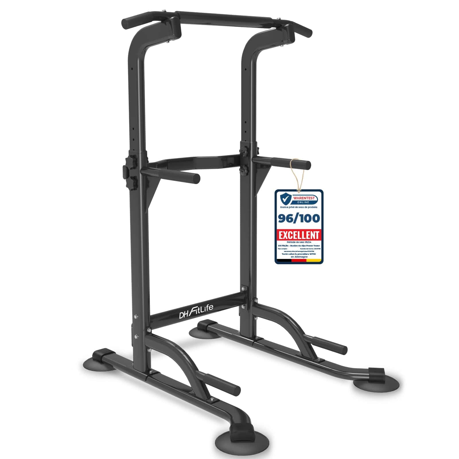 DH FitLife Power Tower Dip Station