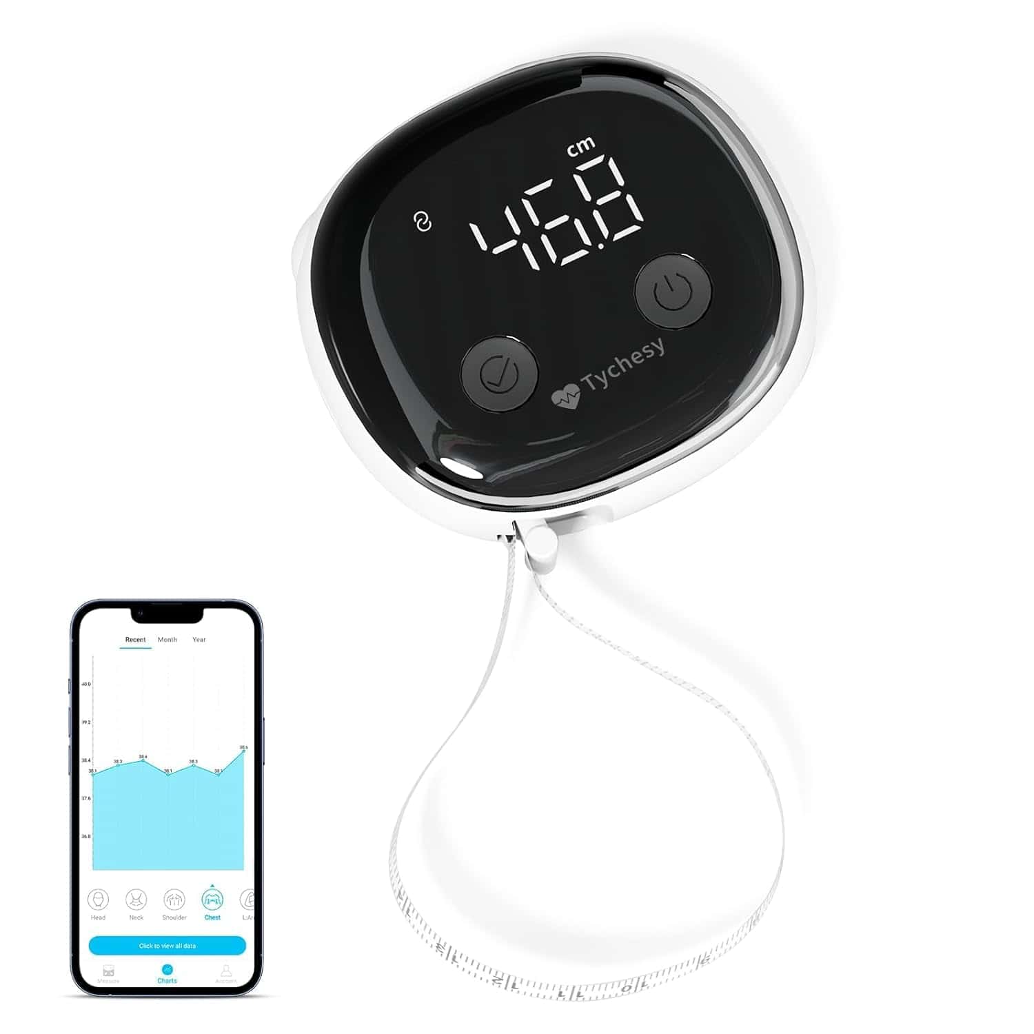Tychesy Smart Body Tape Measure