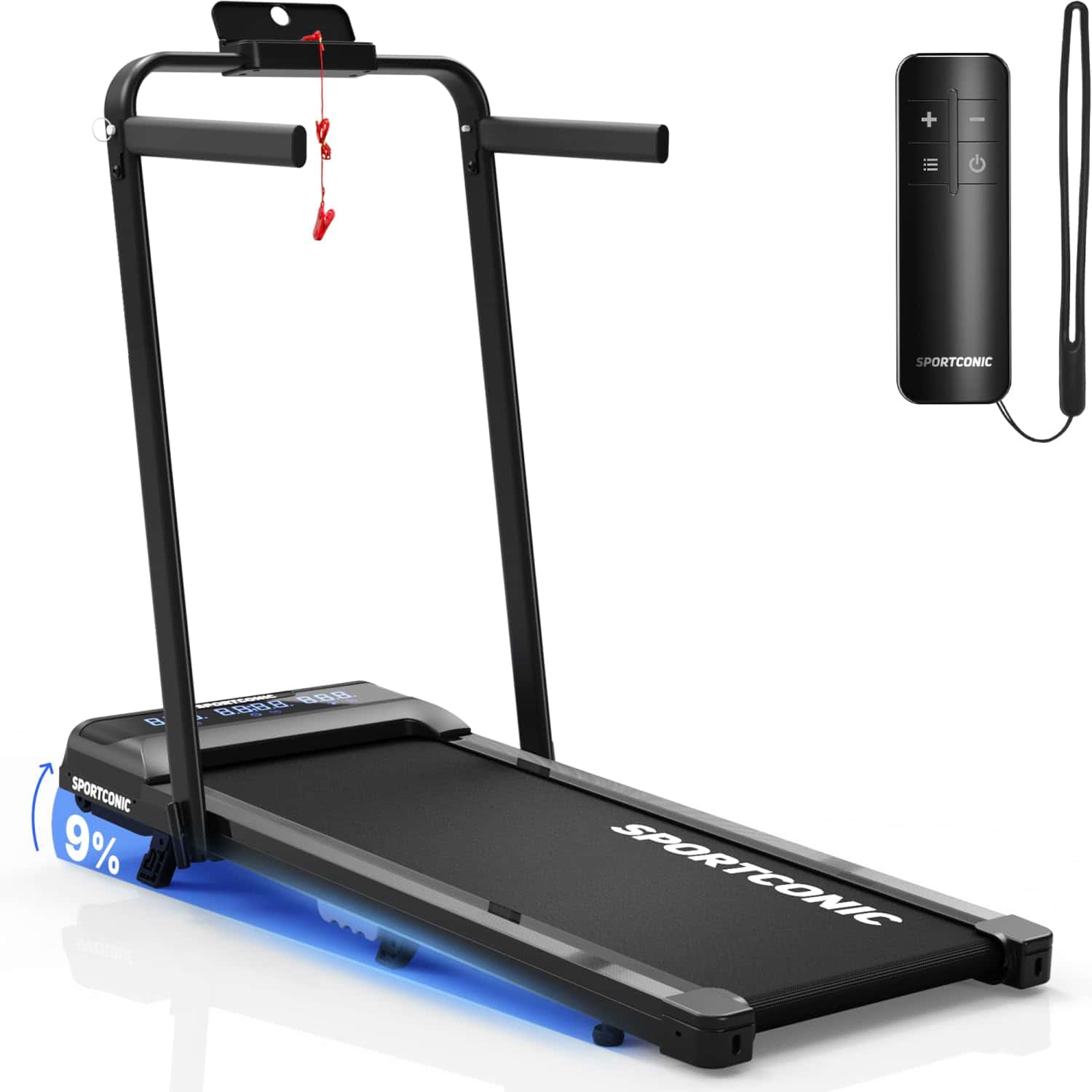 Sportconic Laufband 1–12 km/h