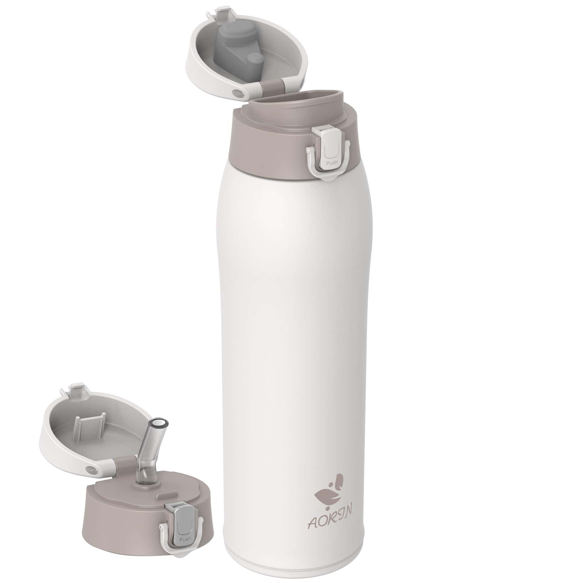 AORIN Borraccia Termica, Borraccia in Acciaio Inox 18/8, 950ml