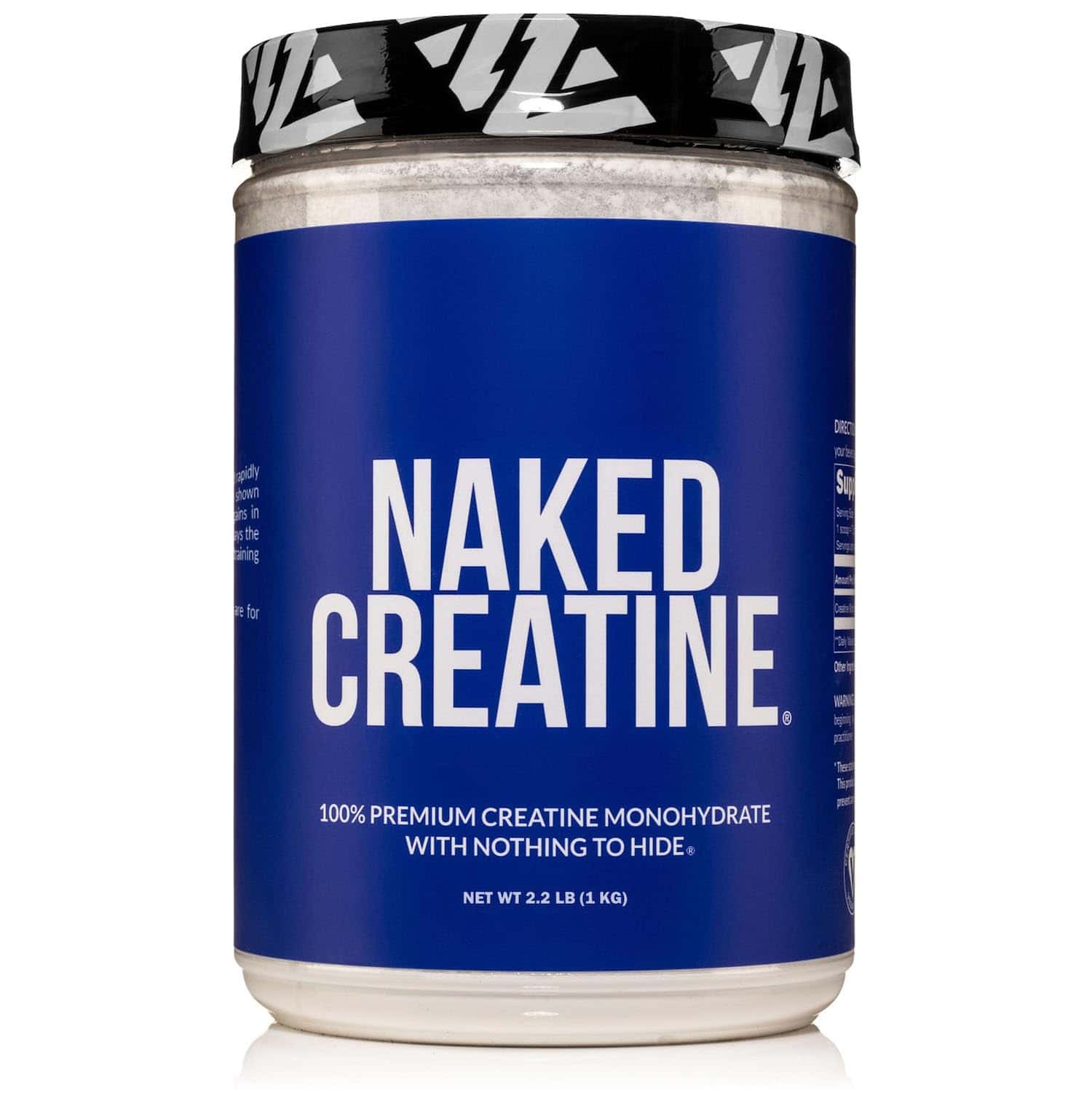 NAKED Pure Micronized Creatine Monohydrate – 200 Servings, 1,000g