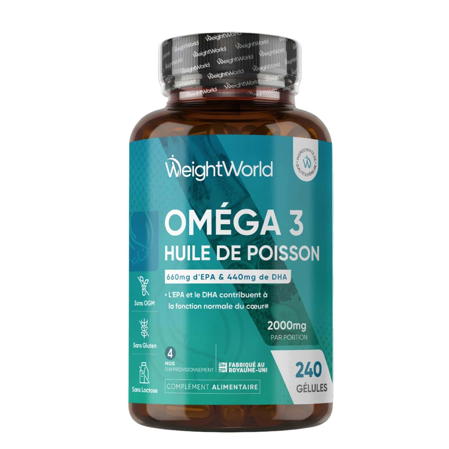 Omega 3 Fish Oil 2000mg