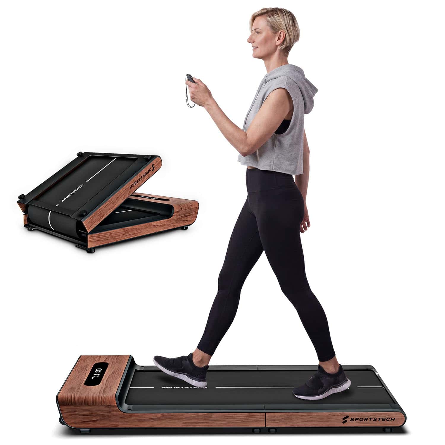 Sportstech Walking Pad für Zuhause klappbar