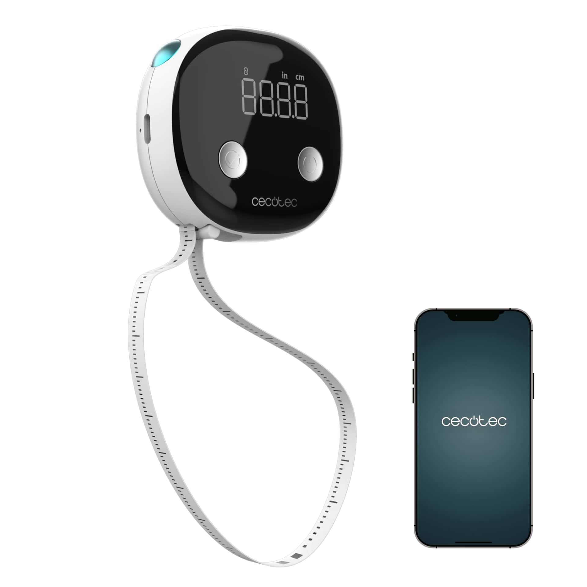 Cecotec Digitales Maßband mit Bluetooth
