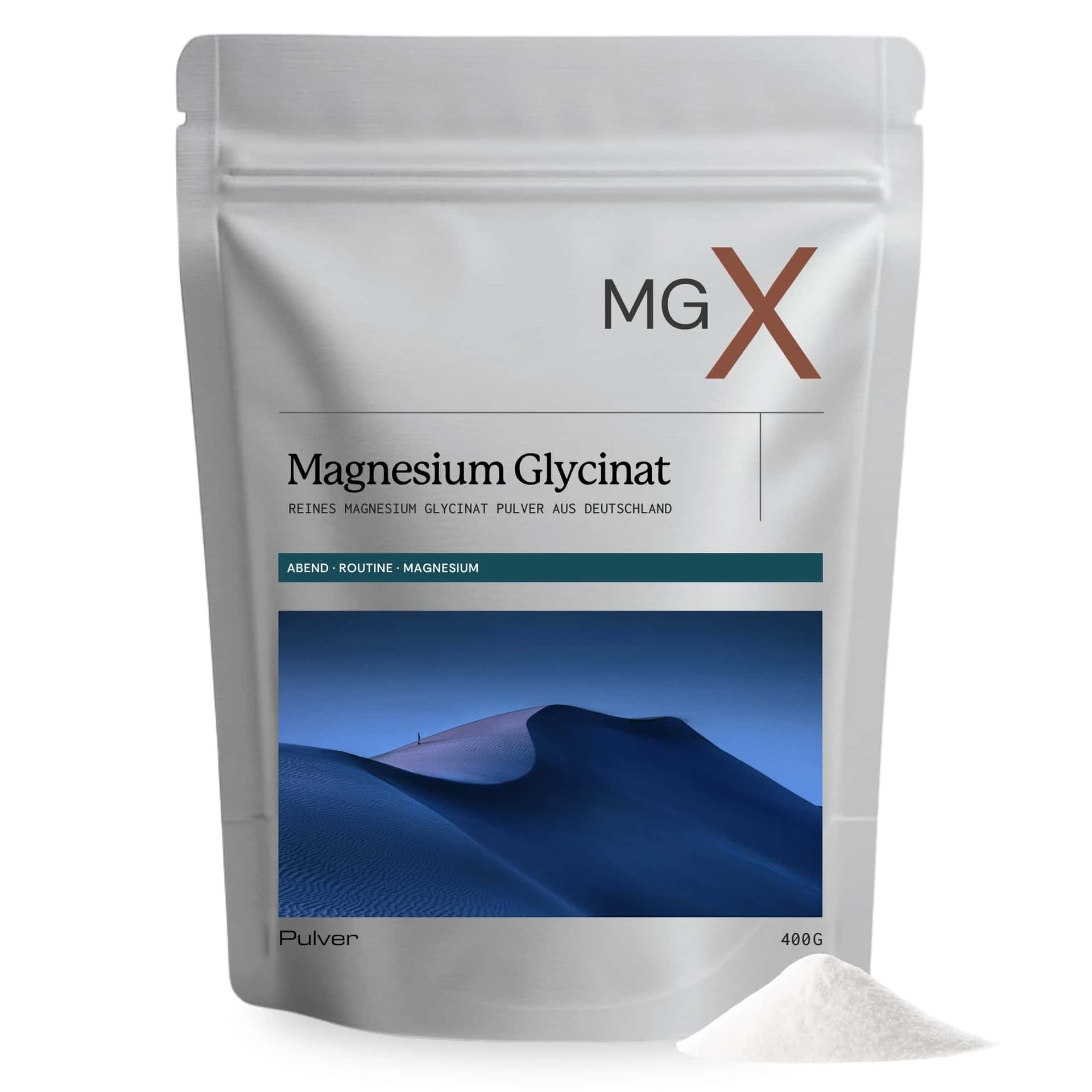 Magnesium Bisglycinaat Poeder 400g