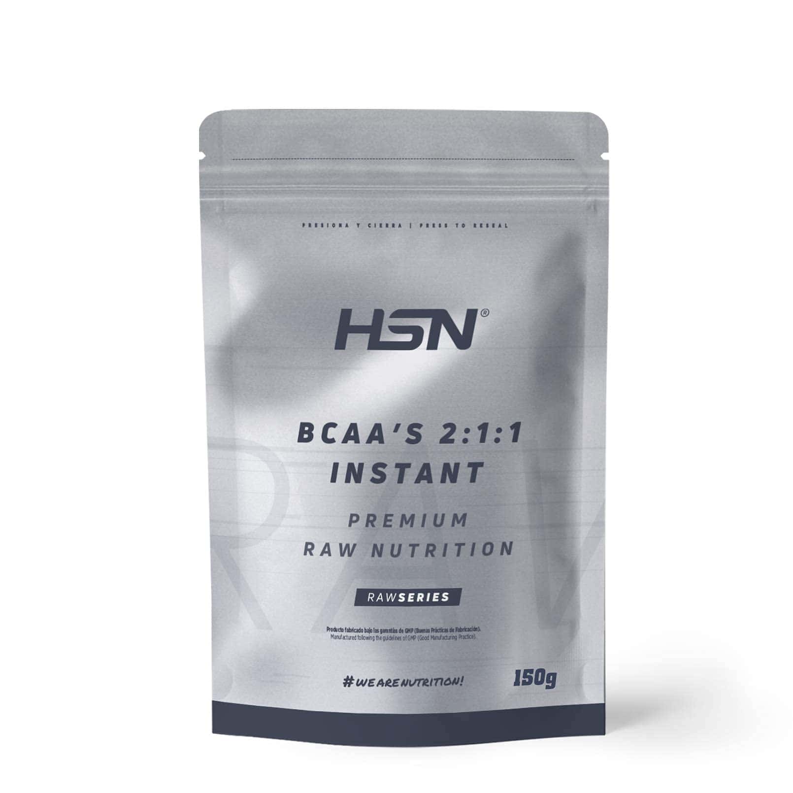 HSN BCAA’s Instantáneos 2:1:1 en Polvo | Sin Sabor 150g