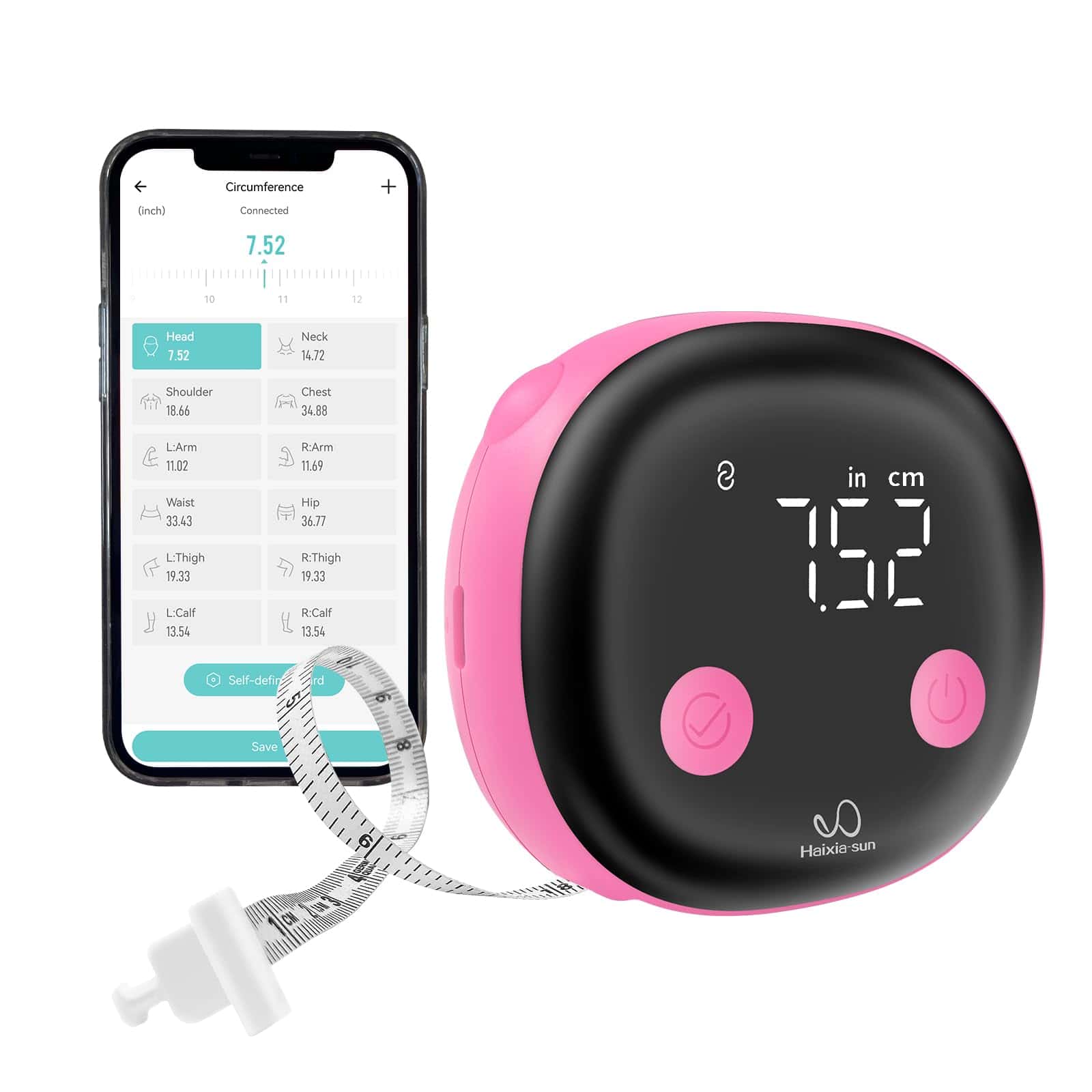 Fitdays Smart Body Tape Measure
