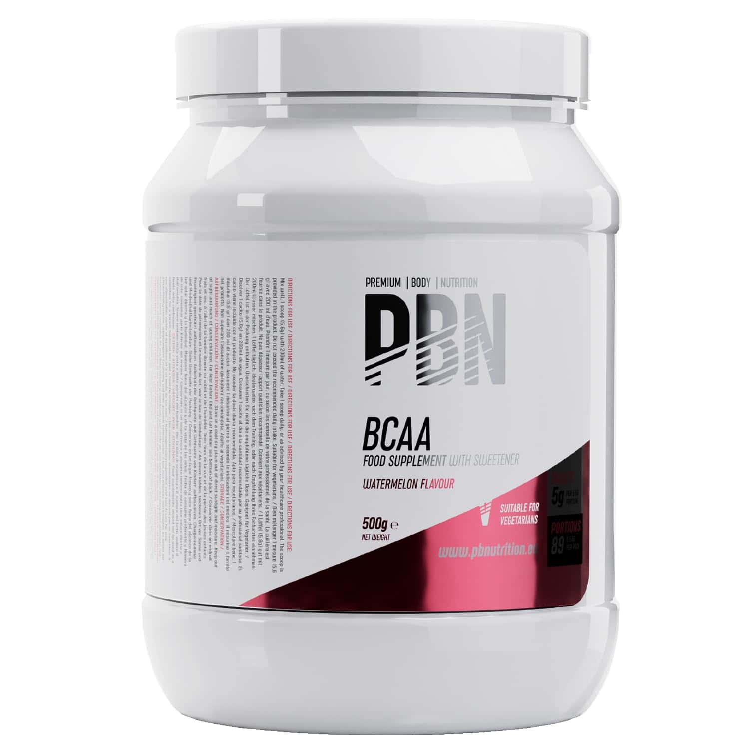 PBN – Premium Body Nutrition BCAA in Polvere, 0,5 kg