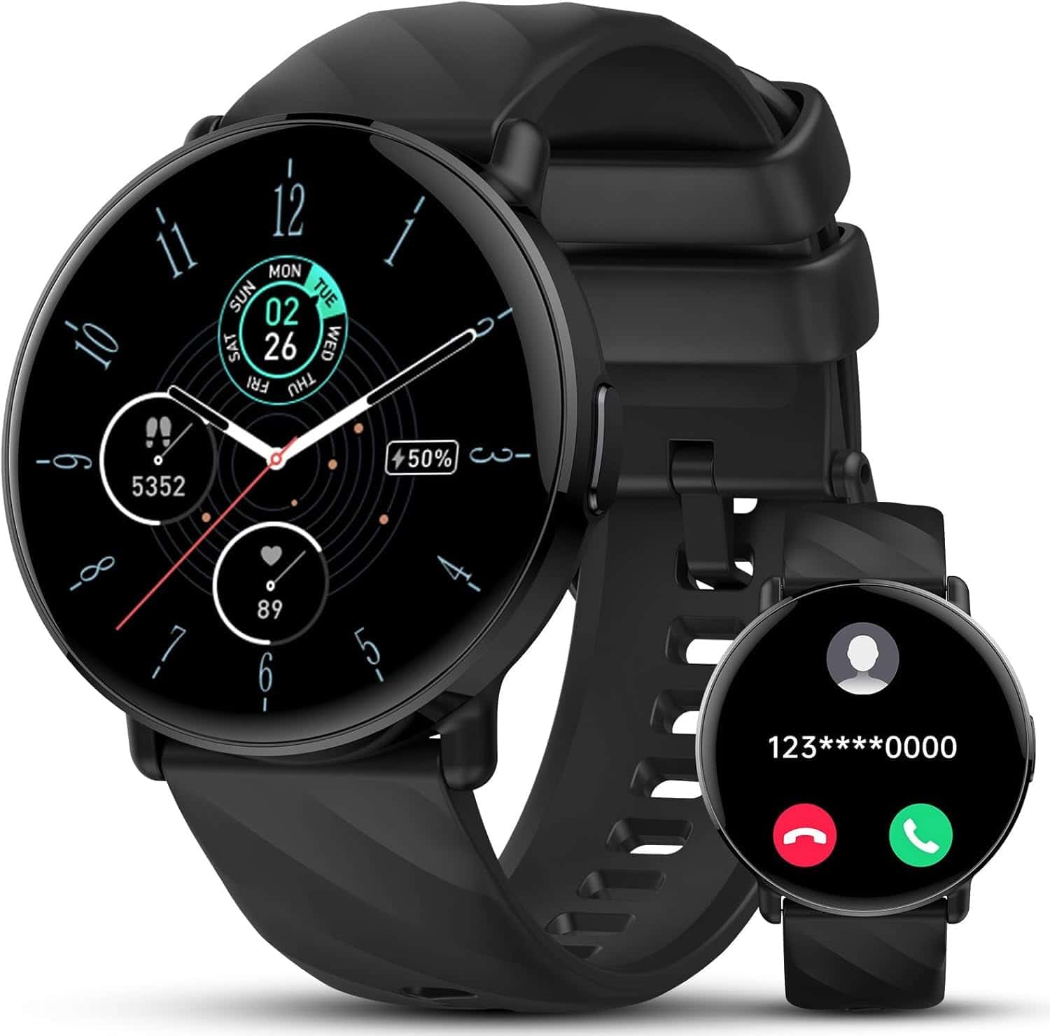 Smartwatch Damen Herren mit ChatGPT KI-Assistent