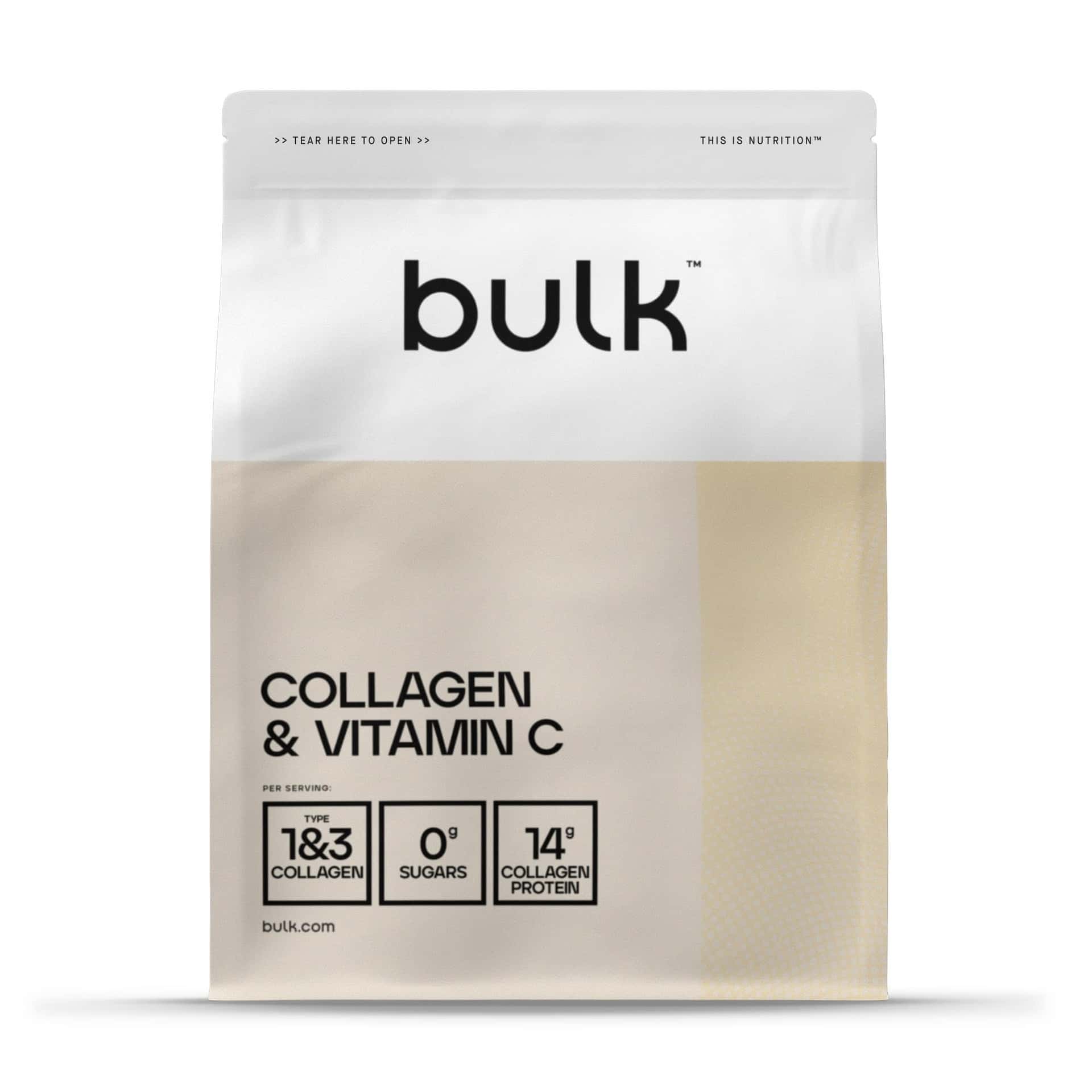 Bulk Collagen Powder with Peptides and Vitamin C
