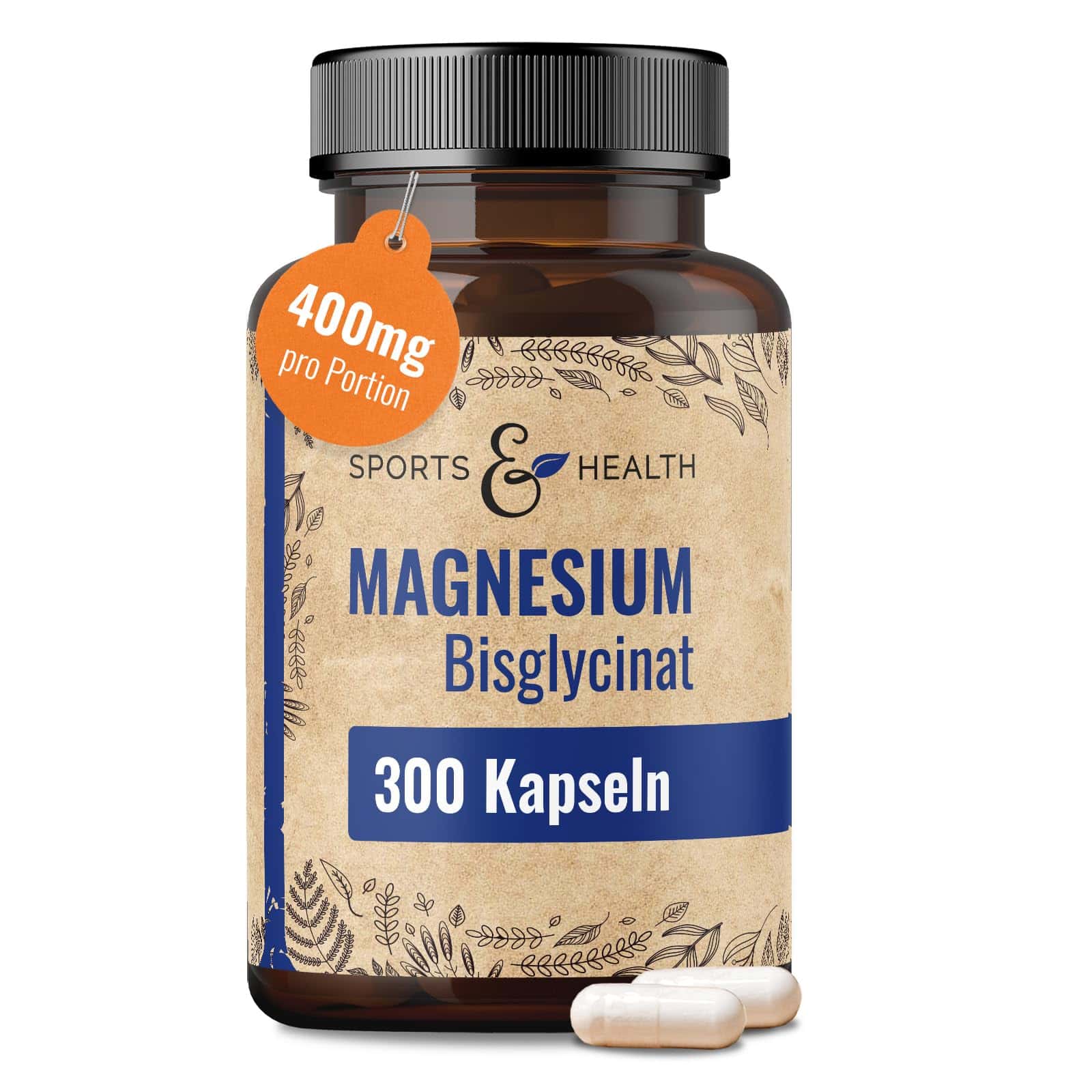 Magnesium Bisglycinat hochdosiert Kapseln