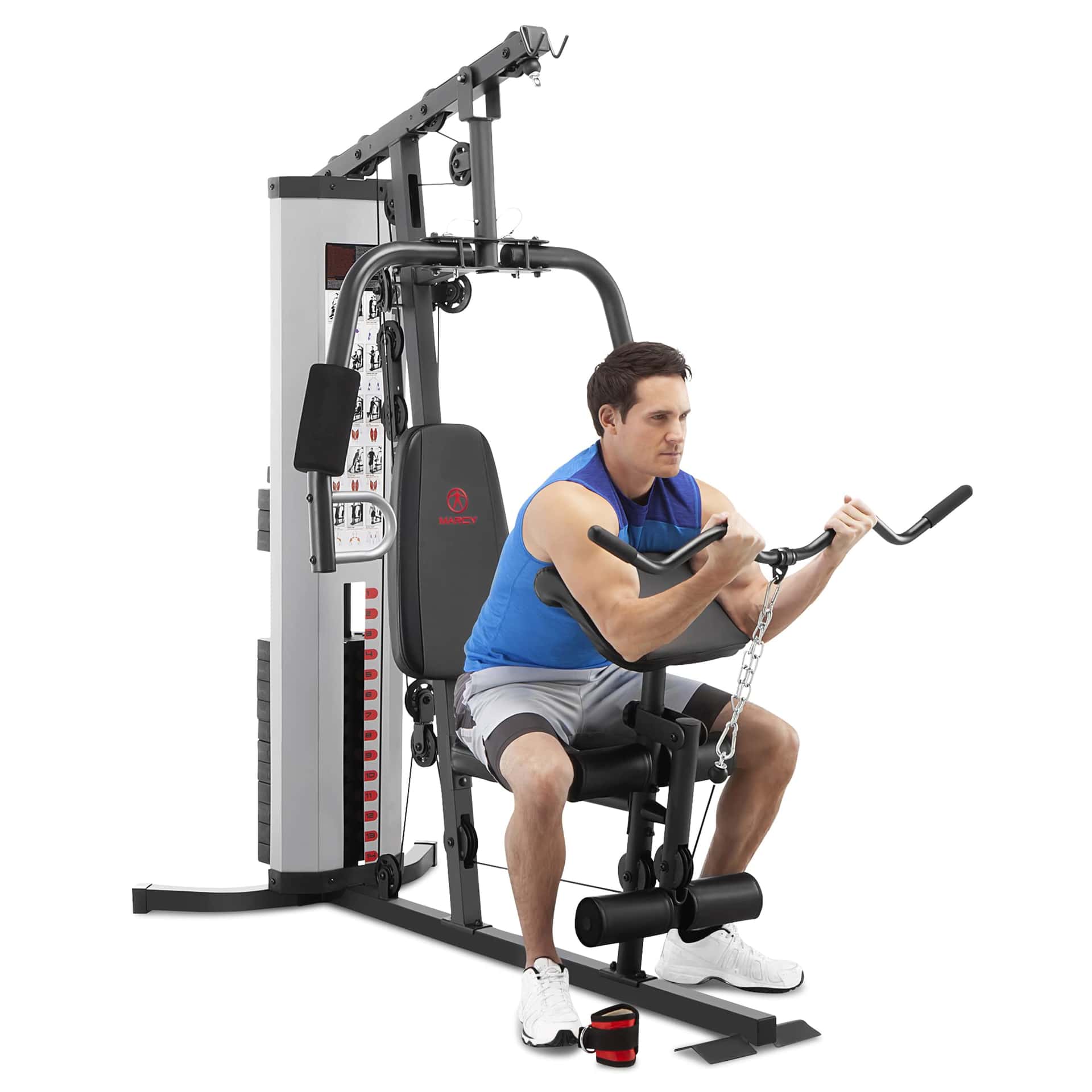 Marcy MWM-988 Multifunction Steel Home Gym 150lb