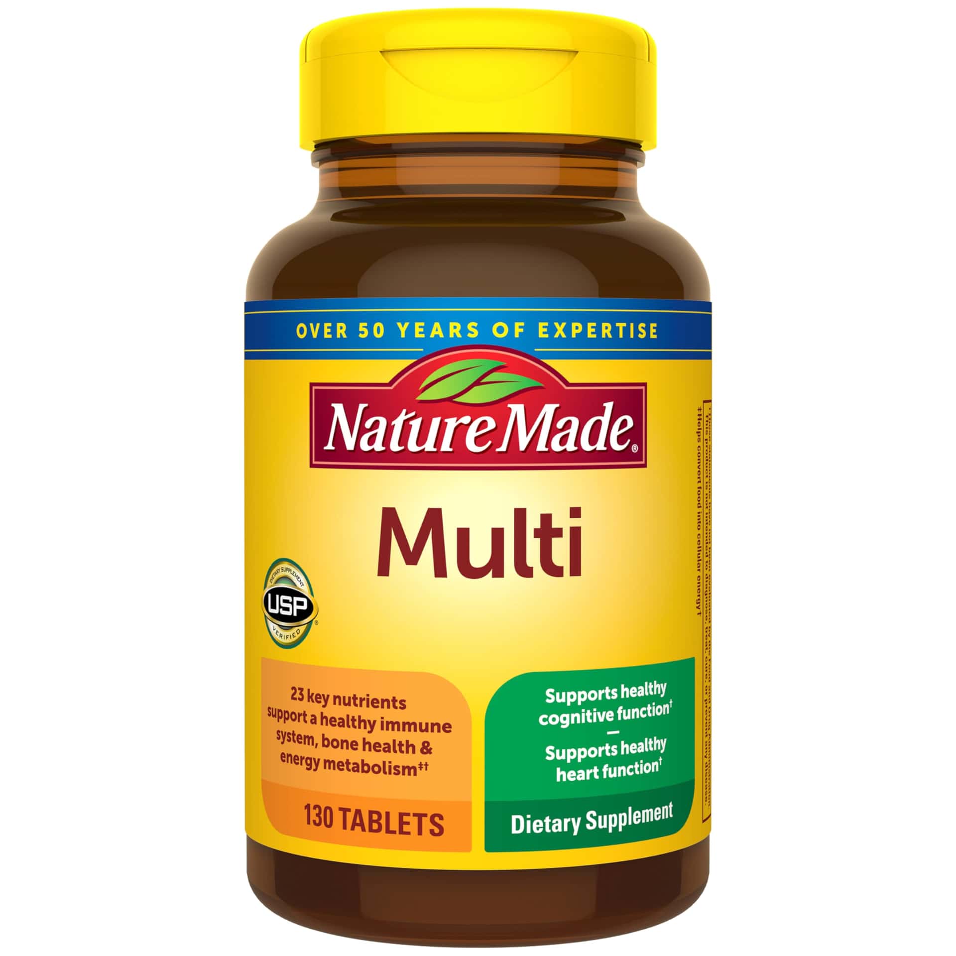 Nature Made Multivitamin Tablets with Iron