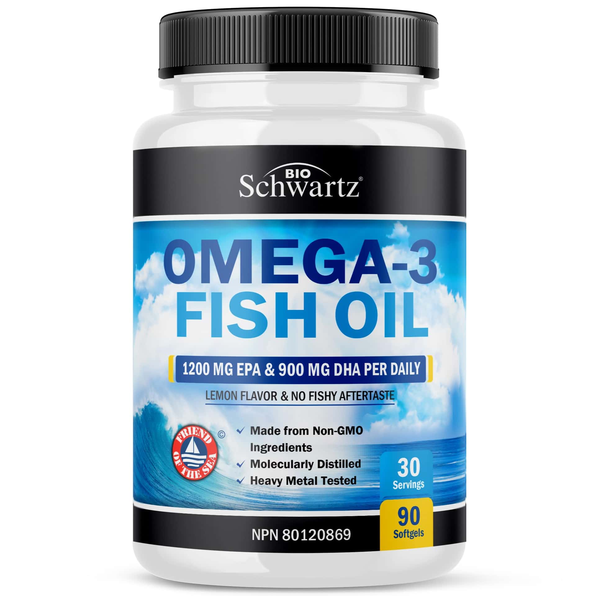 Fish Oil Omega 3 EPA & DHA 2250 mg