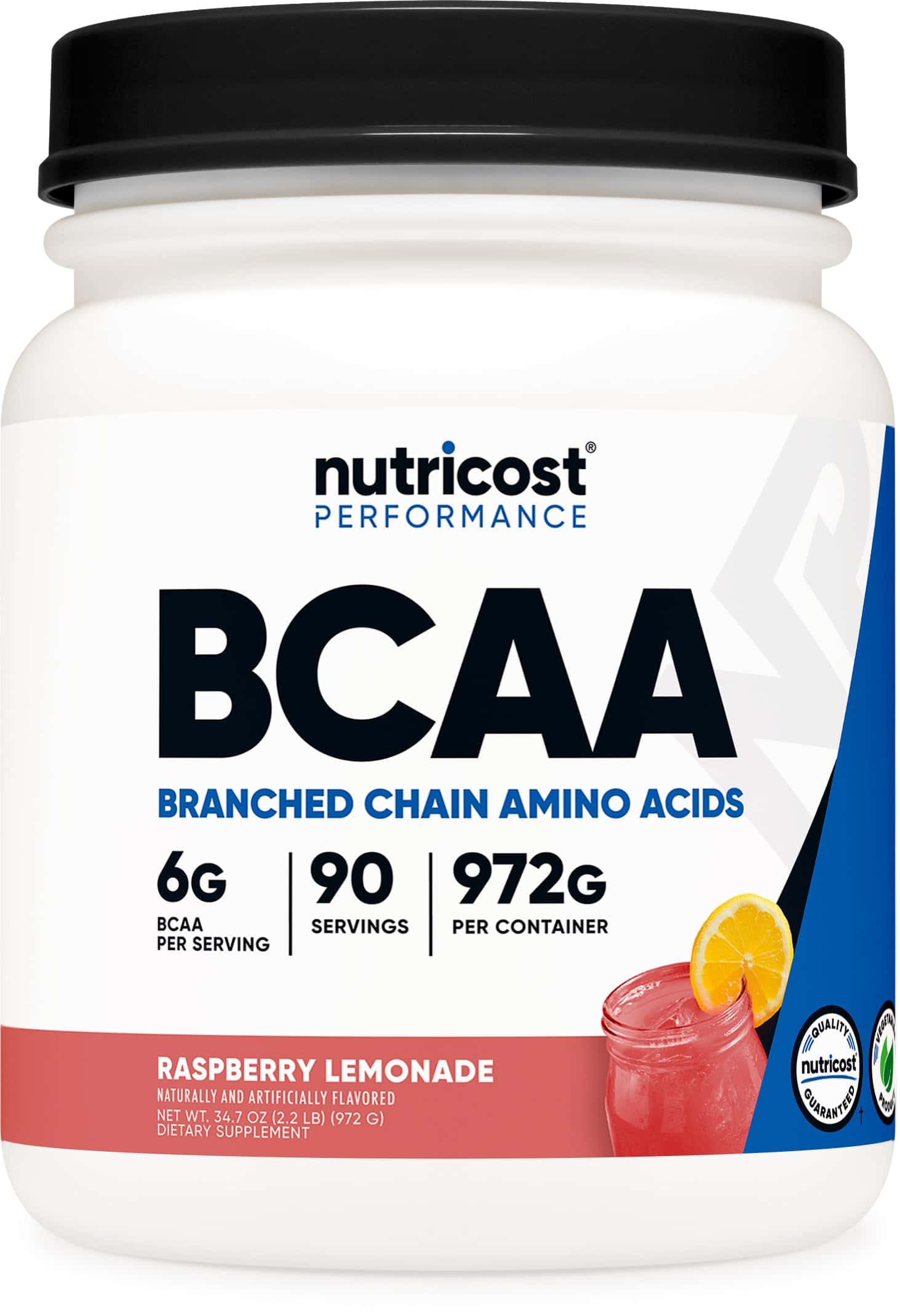 Nutricost BCAA Powder 2:1:1 (Raspberry Lemonade