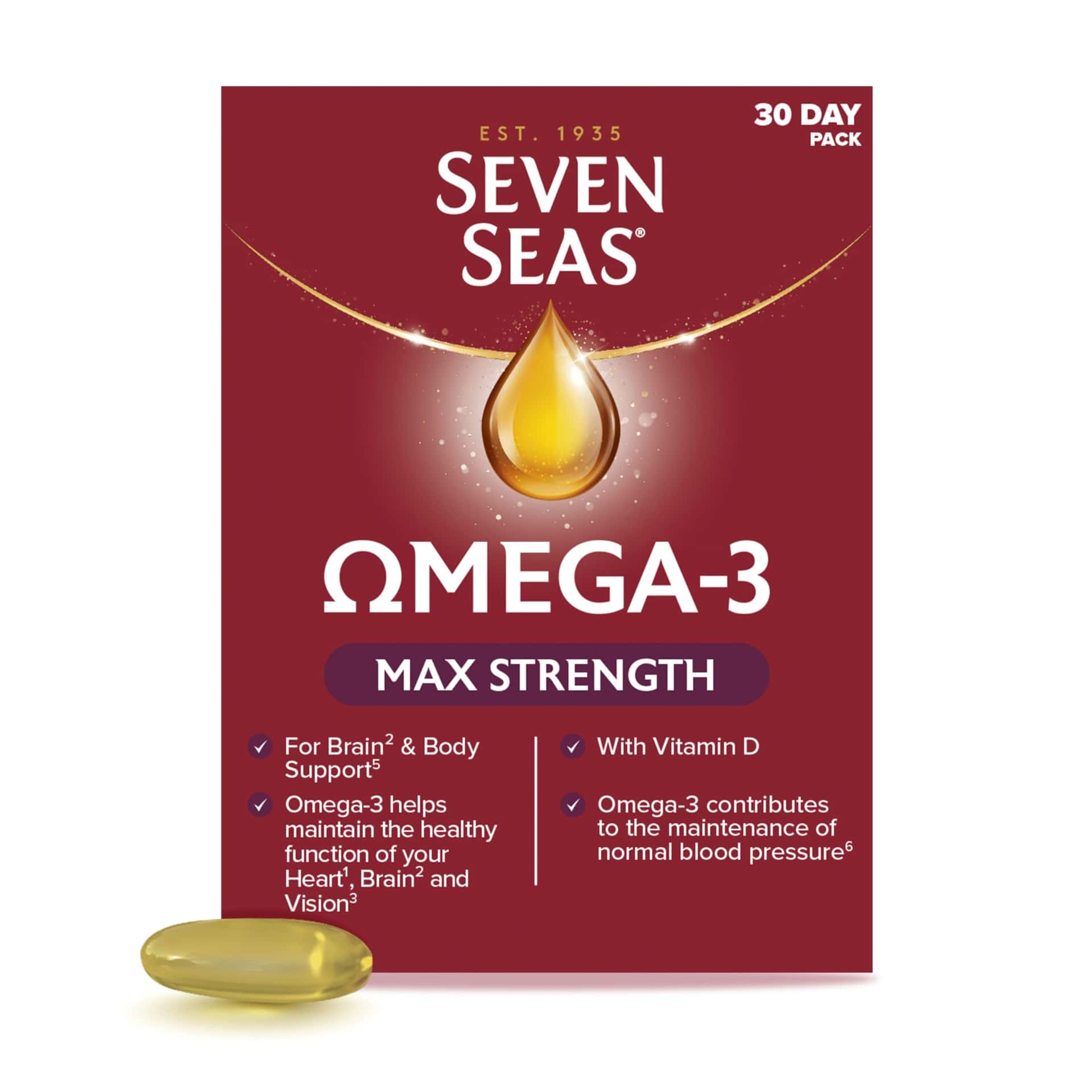 Seven Seas Omega-3 Fish Oil