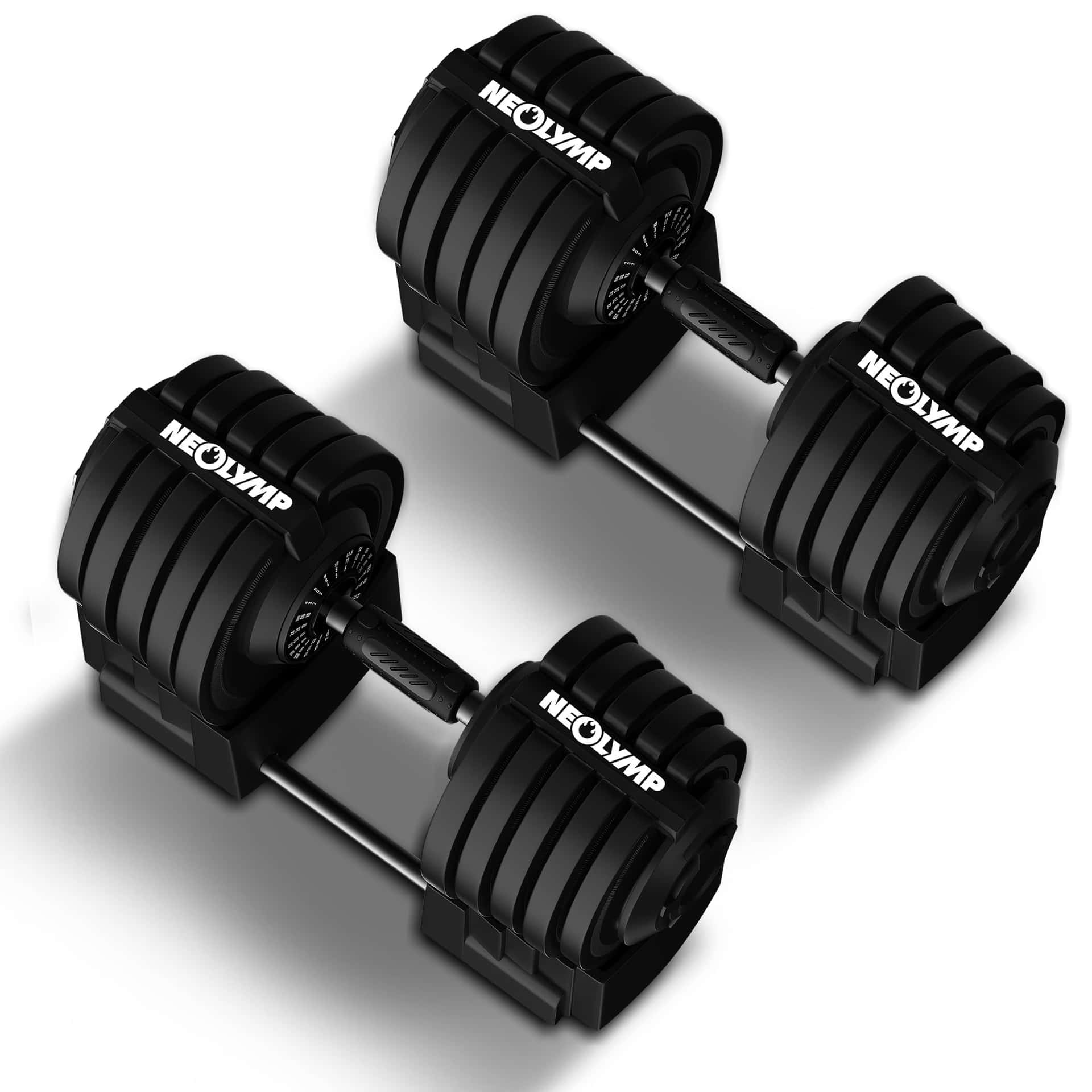 NEOLYMP 2er Set Kurzhantel verstellbar (2-40 kg