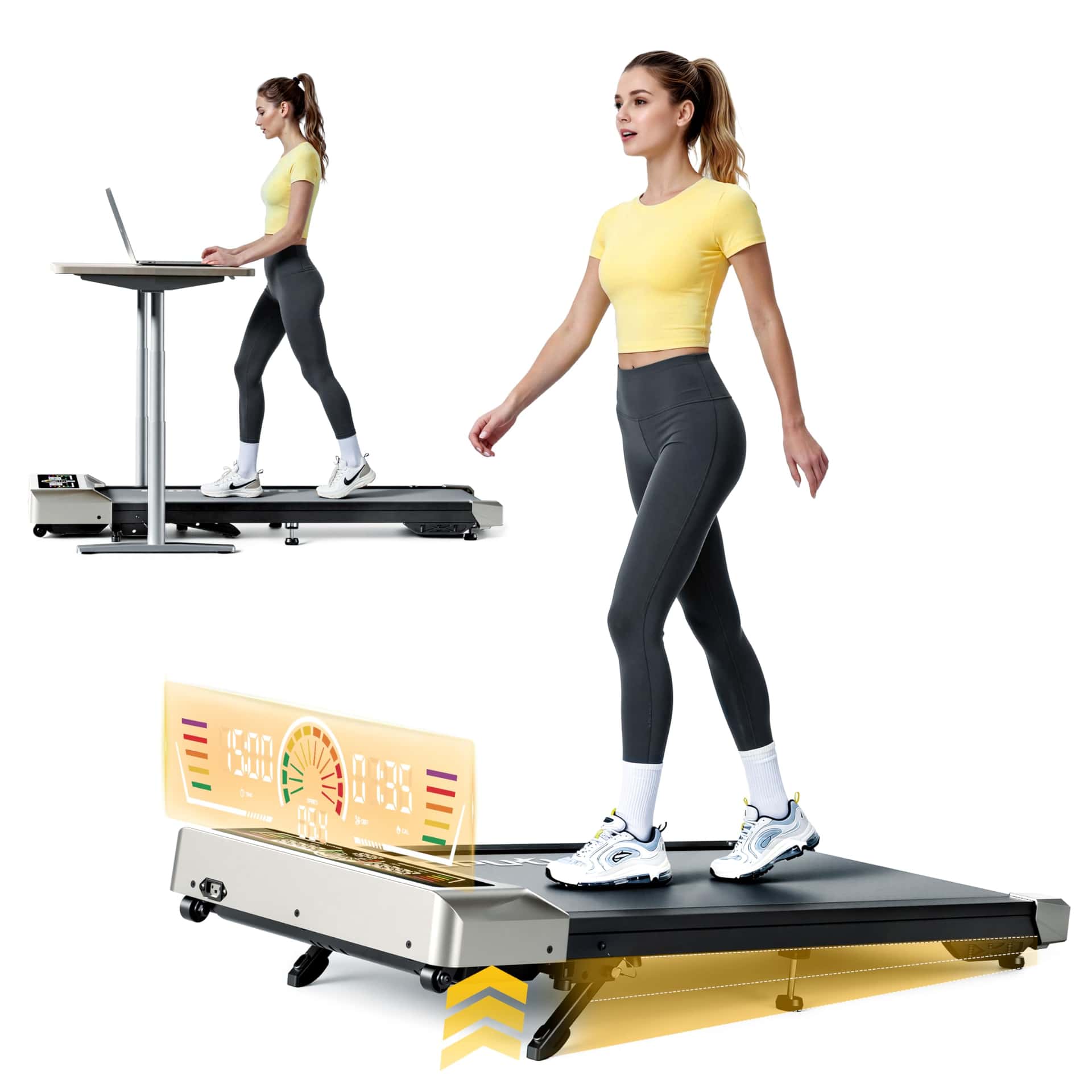Laufband für Zuhause mit 10% Neigung