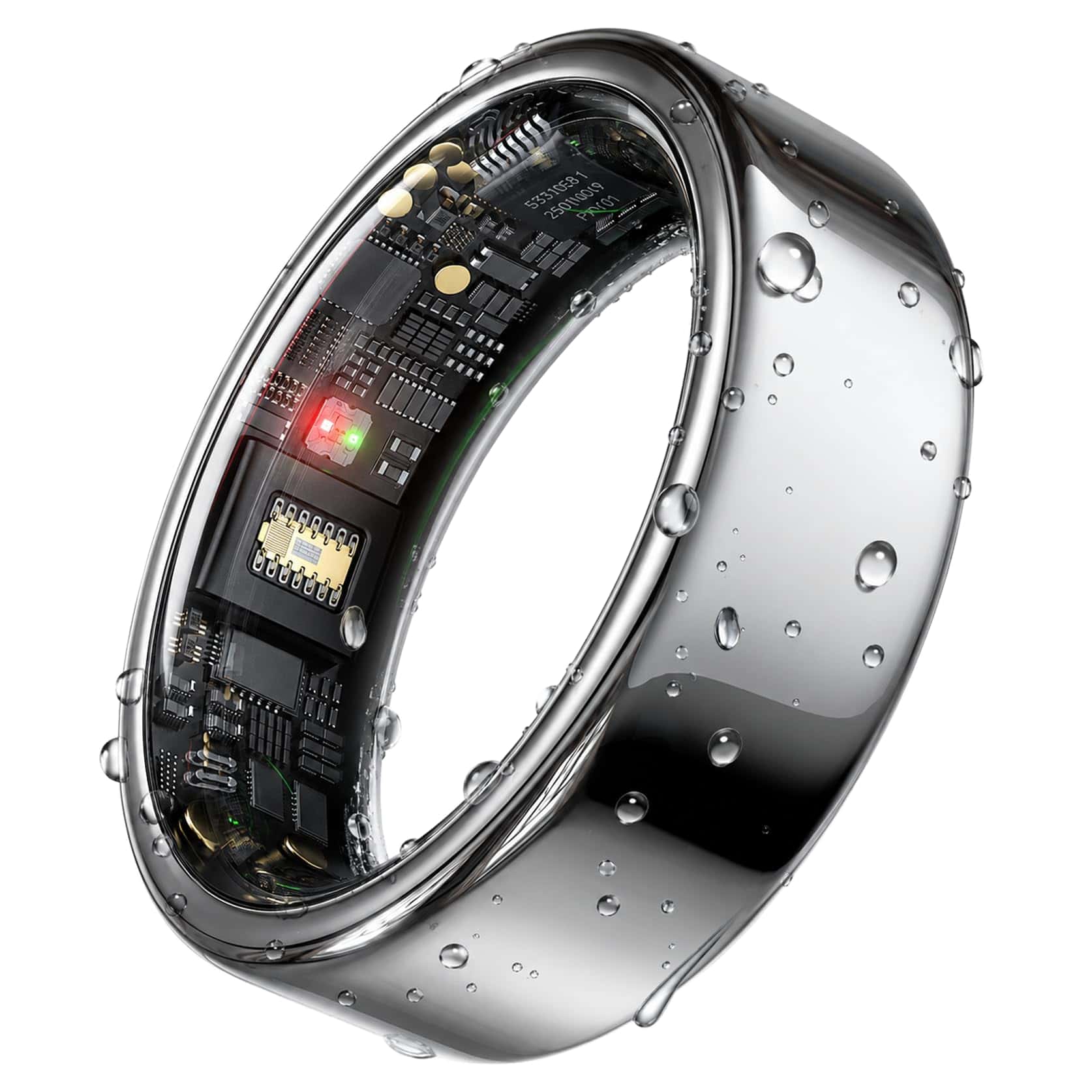 HOU AI Smart Ring Ohne Abo für Damen & Herren