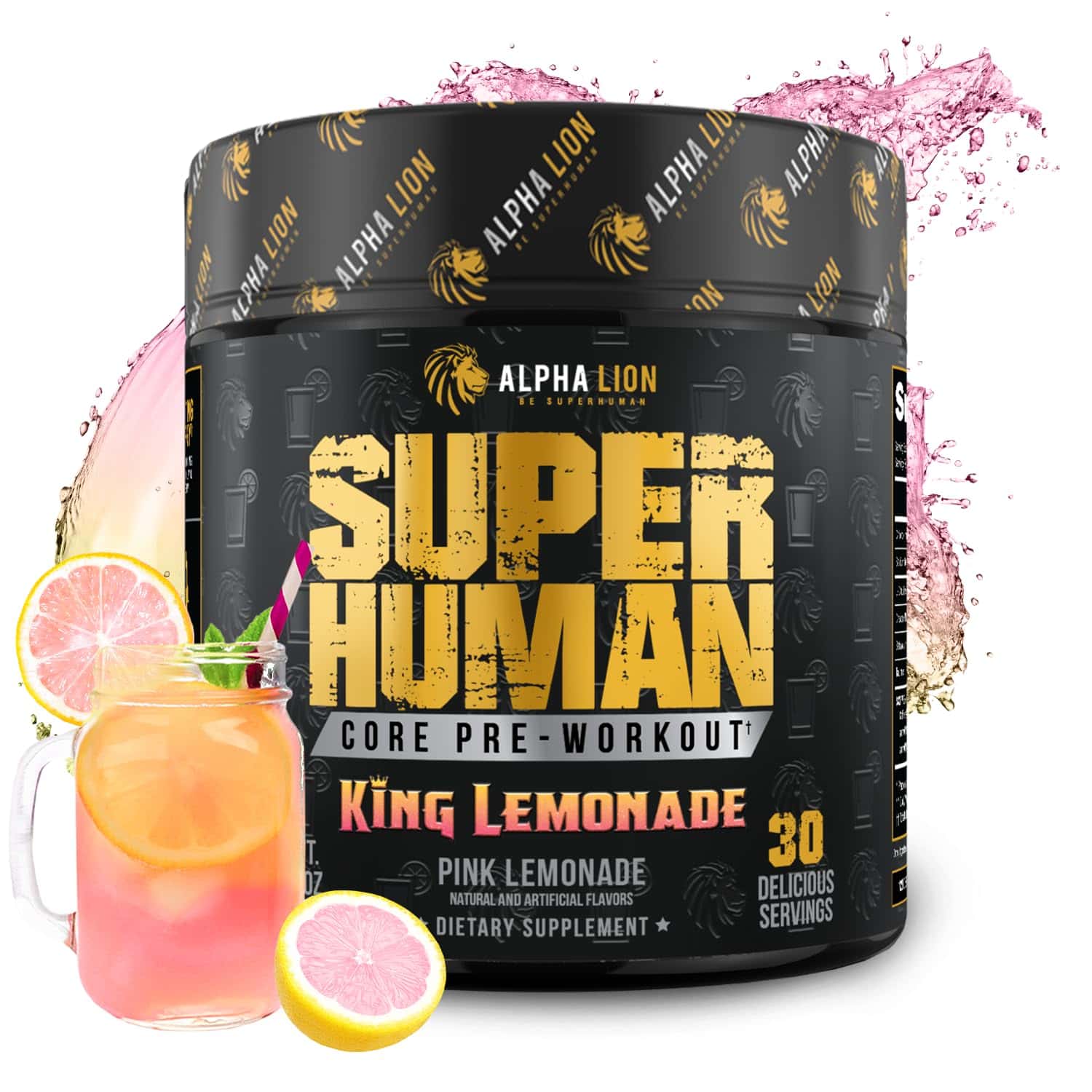 ALPHA LION Core Pre Workout with Creatine for Performance