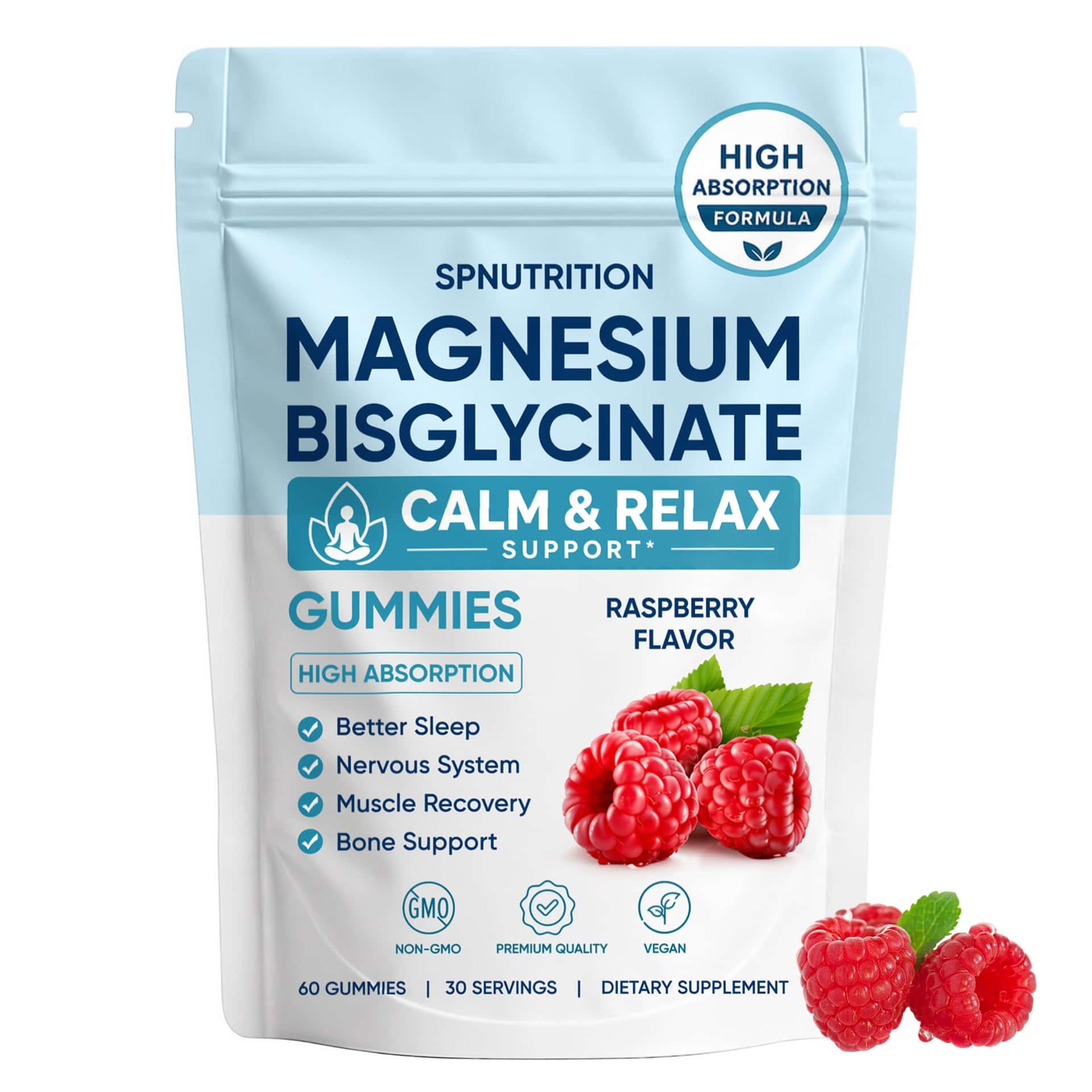 Spnutrition Magnesium Bisglycinate Gummies
