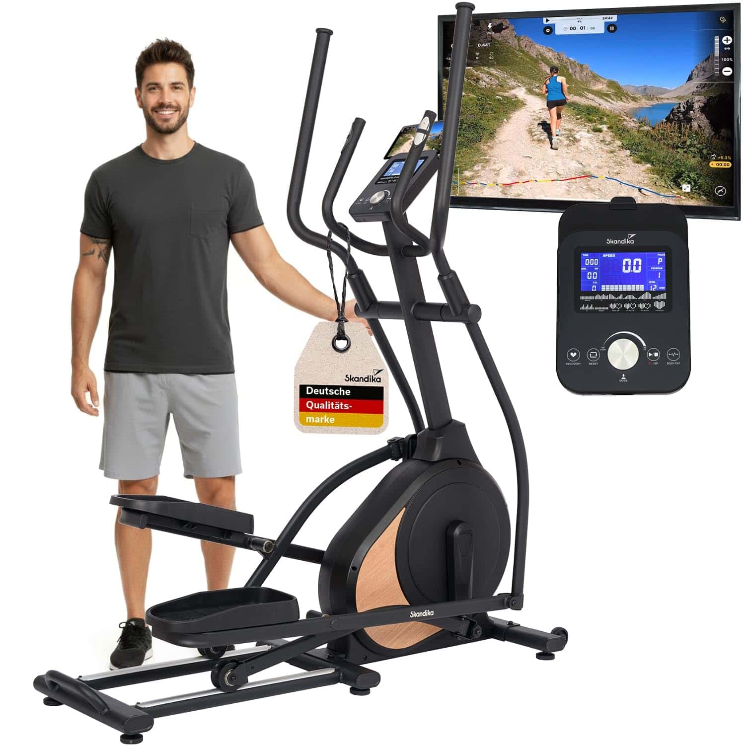 Skandika Crosstrainer Carbon P18