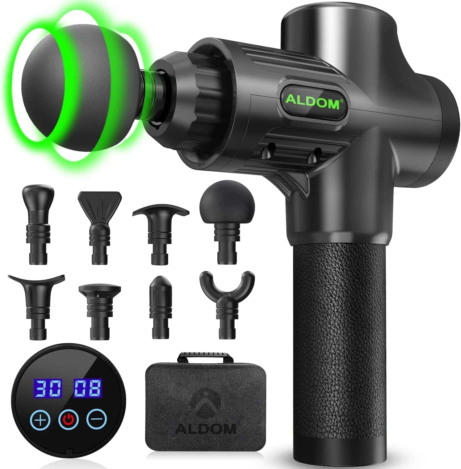 Pistolet de Massage Musculaire ALDOM Appareil de Masseur de