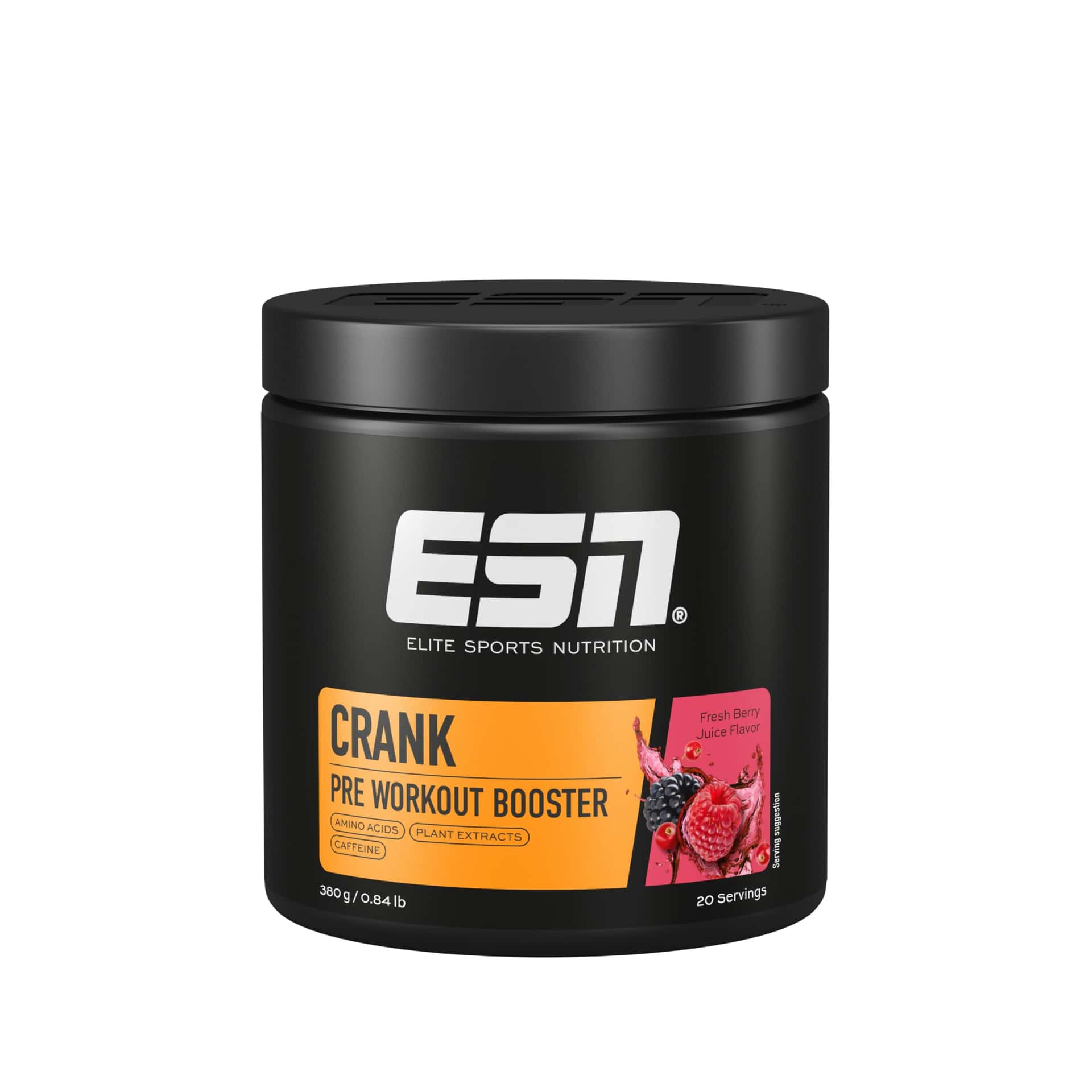 ESN Crank, Fresh Berry Juice, 380 g