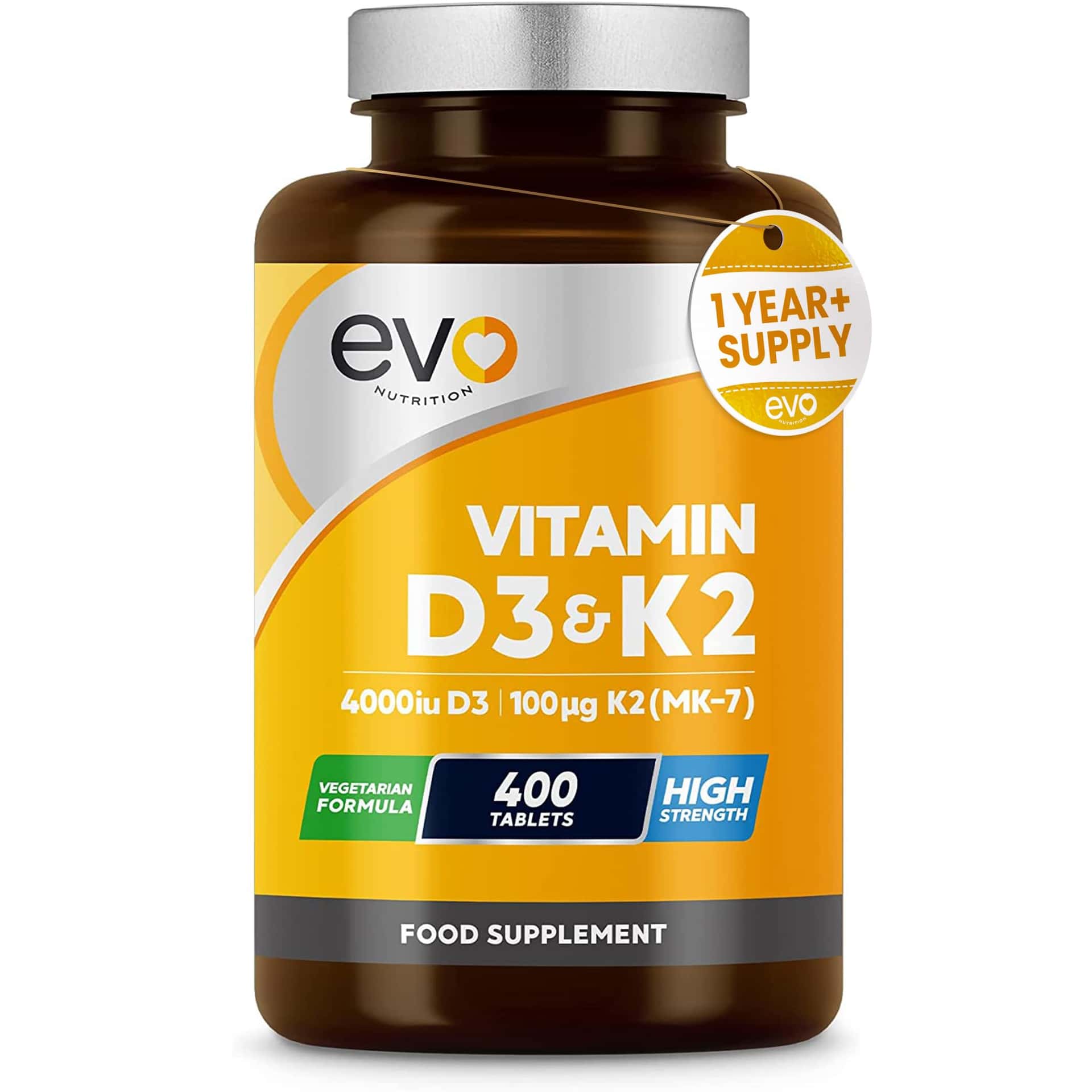 Vitamin D3 4000iu & Vitamin K2 100ug MK7