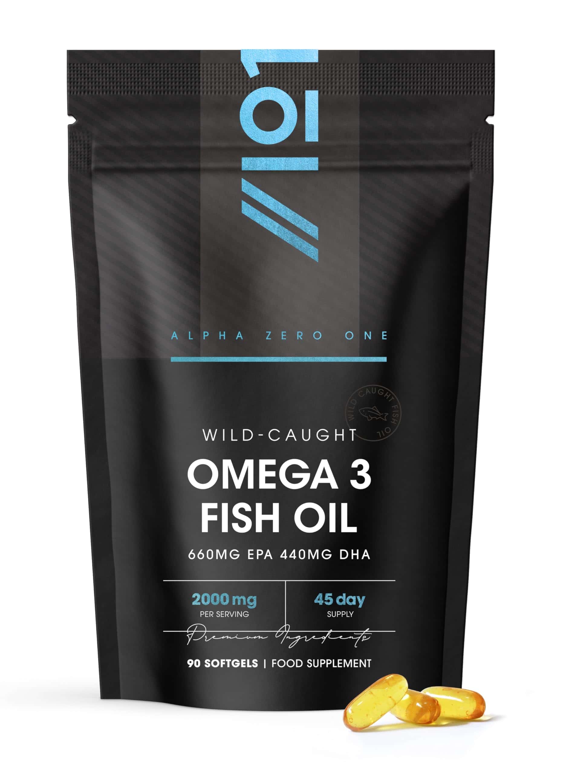 Omega 3 Wild-Caught Fish Oil 2000mg