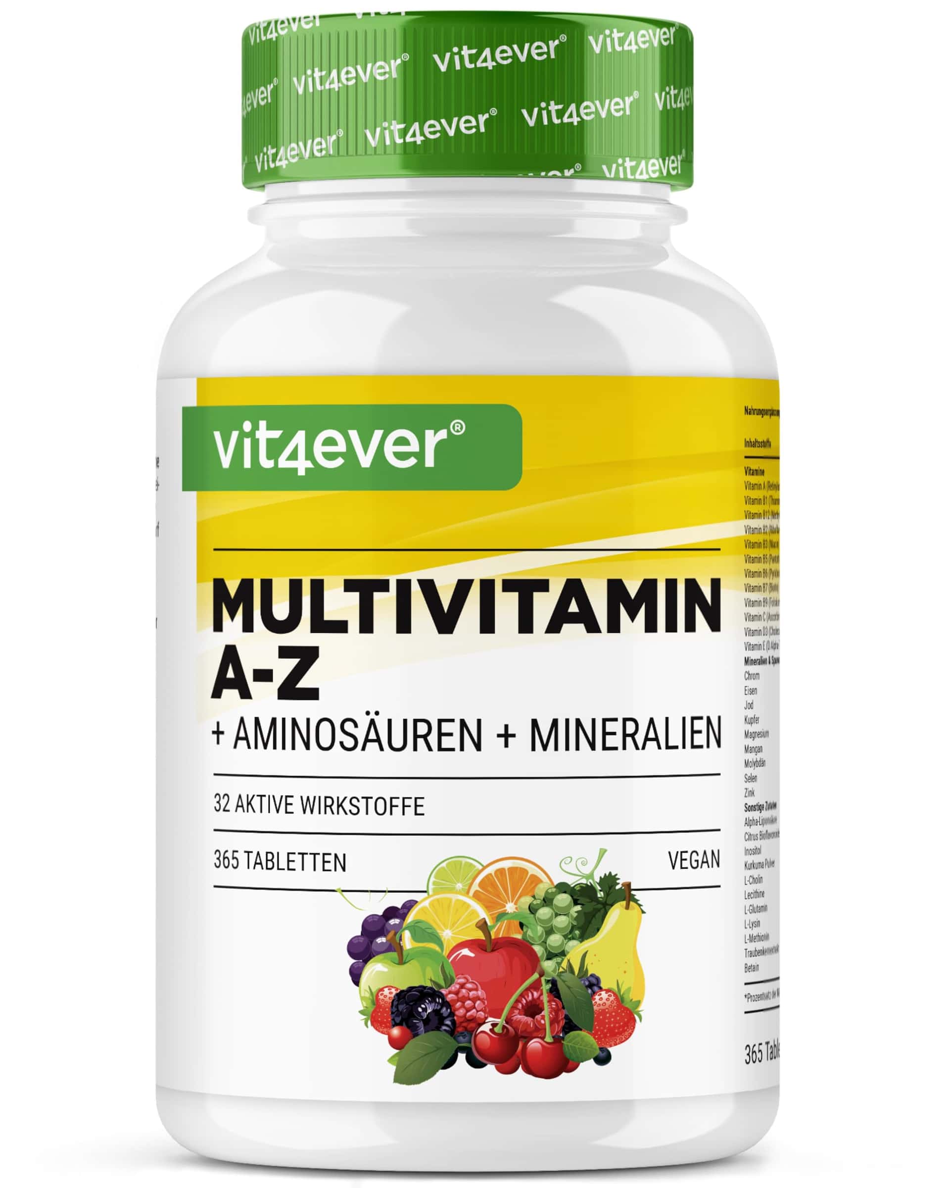 Multivitamin A-Z - 365 Tabletten