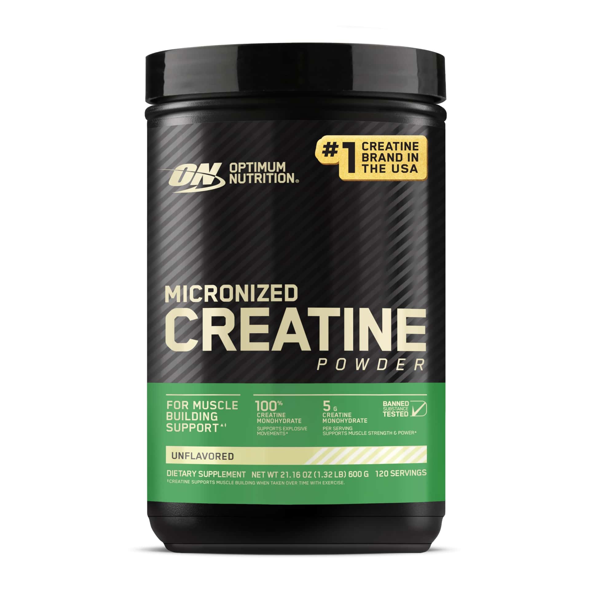Optimum Nutrition Micronized Creatine Monohydrate Powder