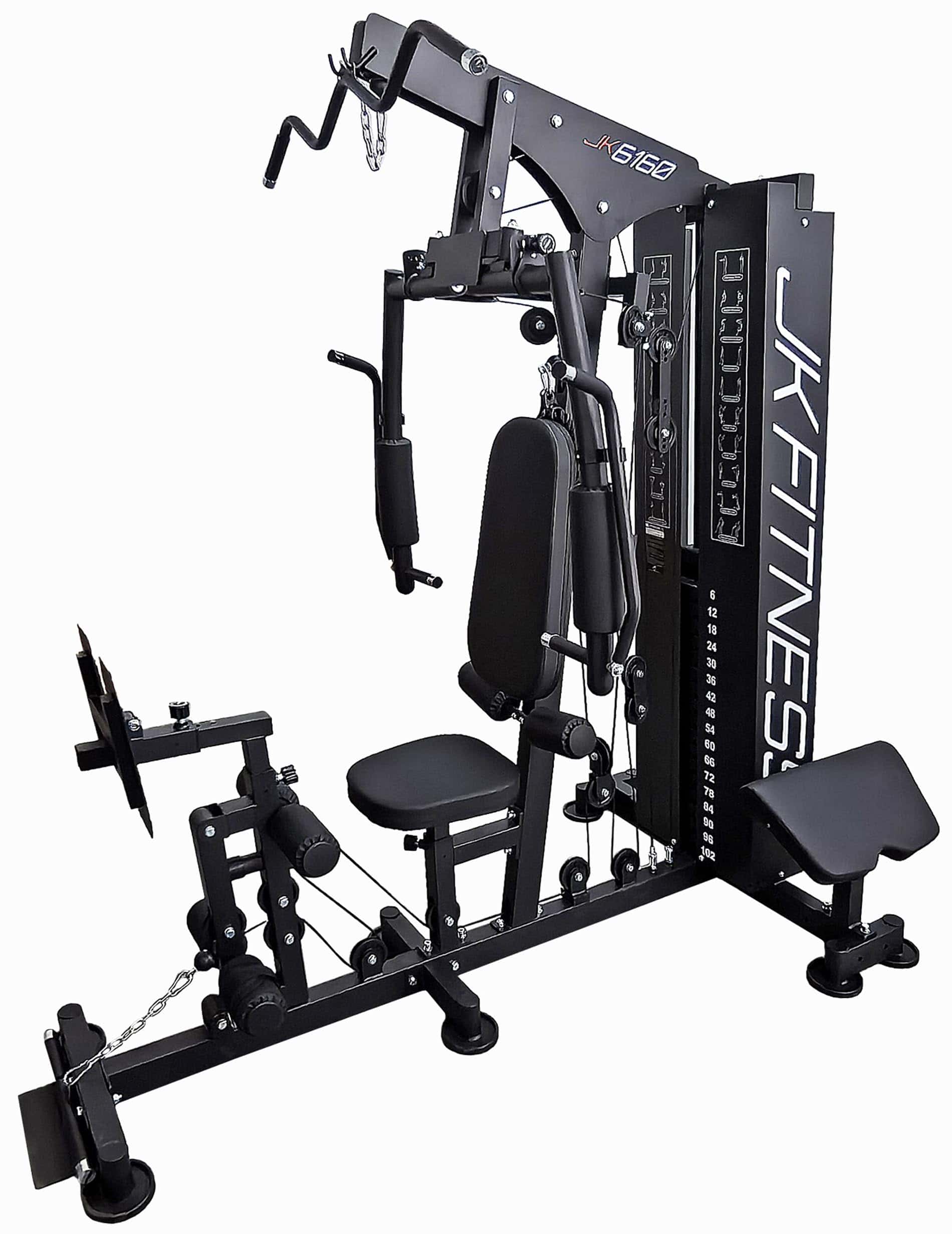JK Fitness【Stazione Multifunzione JK 6160 Pacco Pesi 102 kg