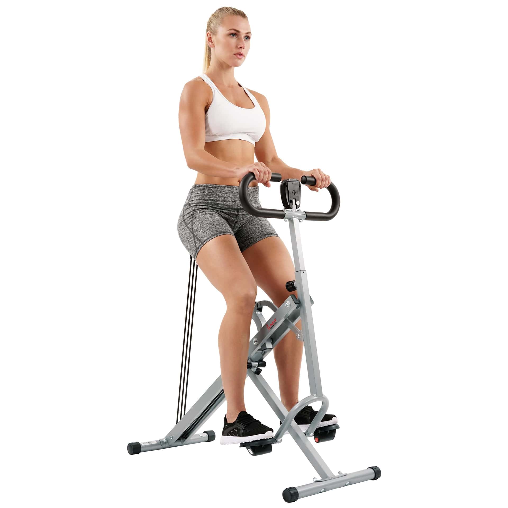 Sunny Health & Fitness Macchina per vogatore e squat