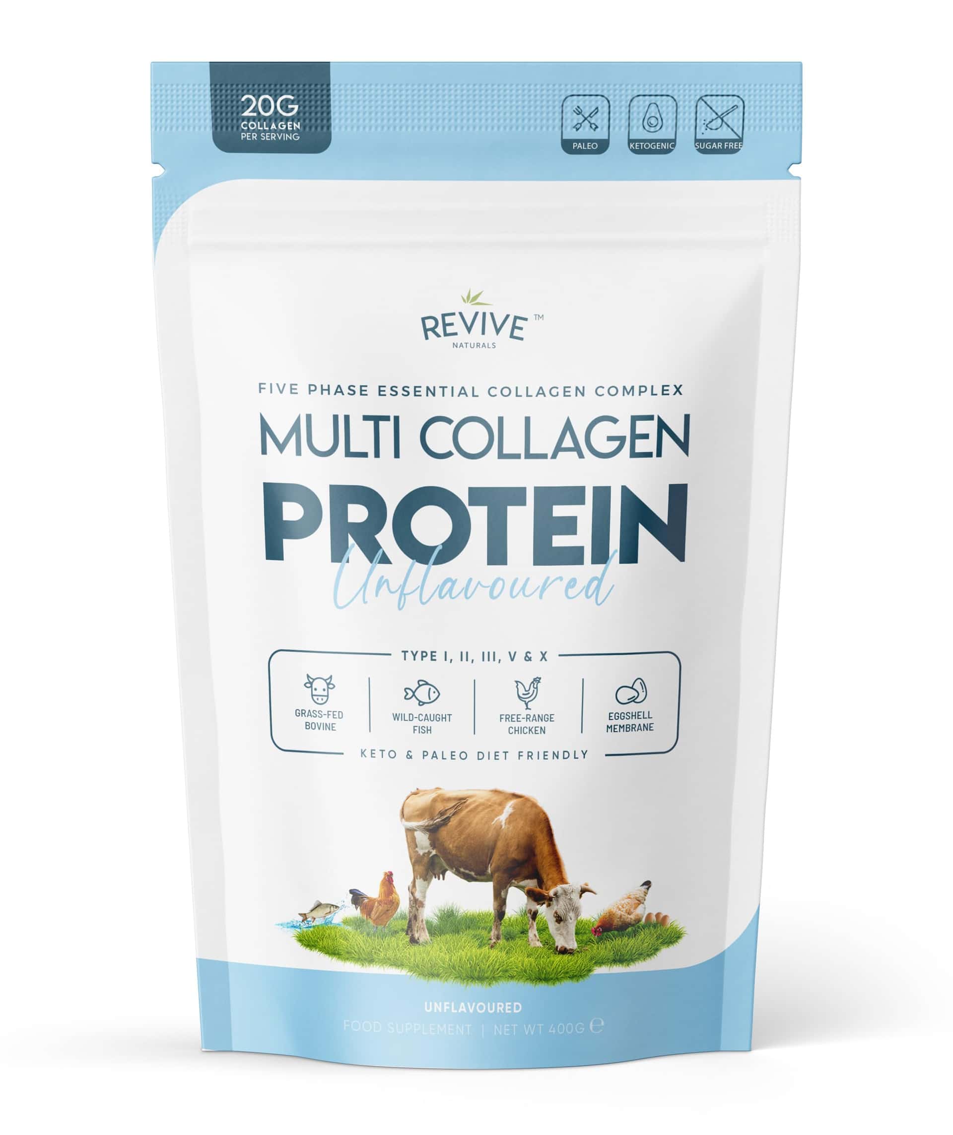 Multi Collagen Protein Powder 400g
