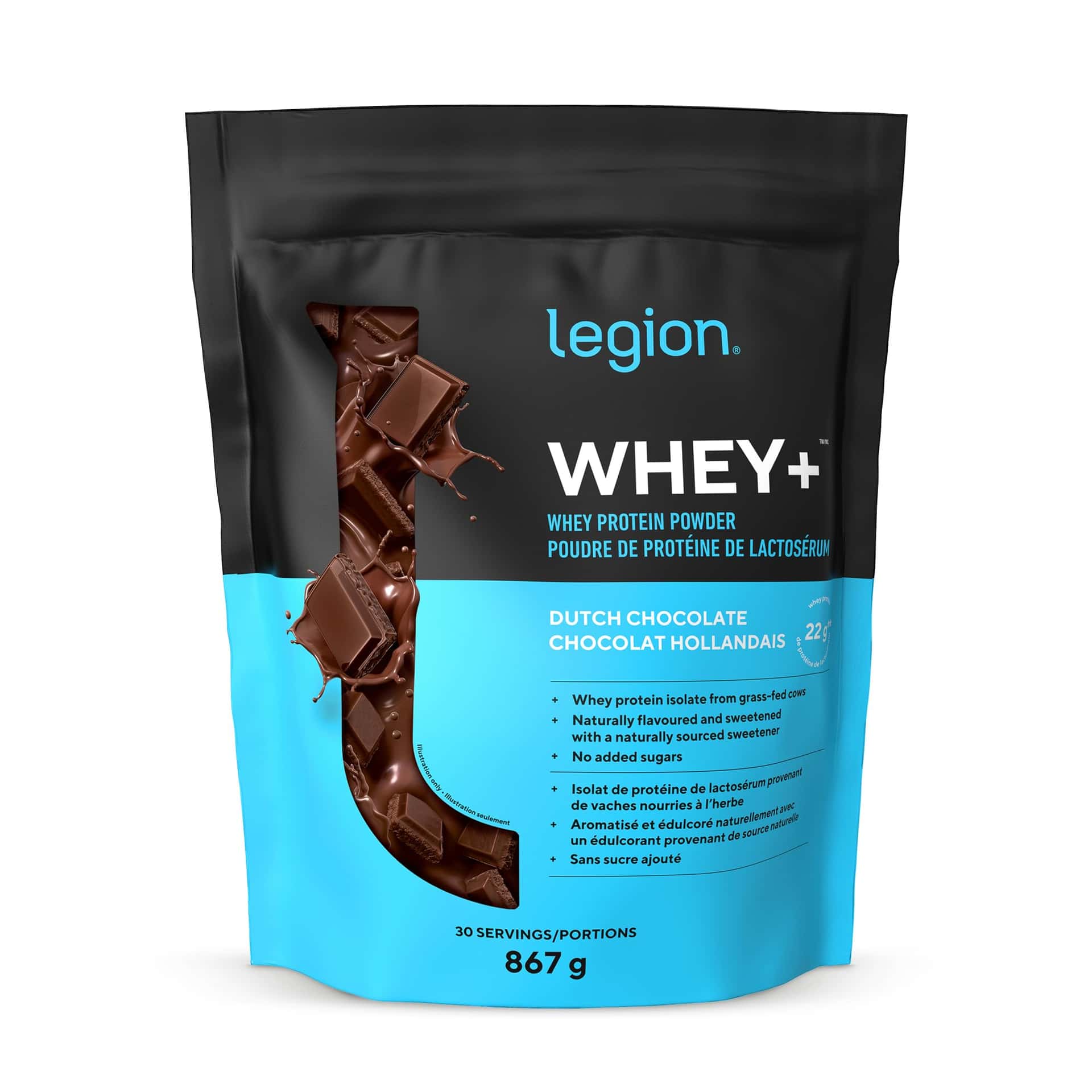 LEGION Whey Protein Powder Chocolate