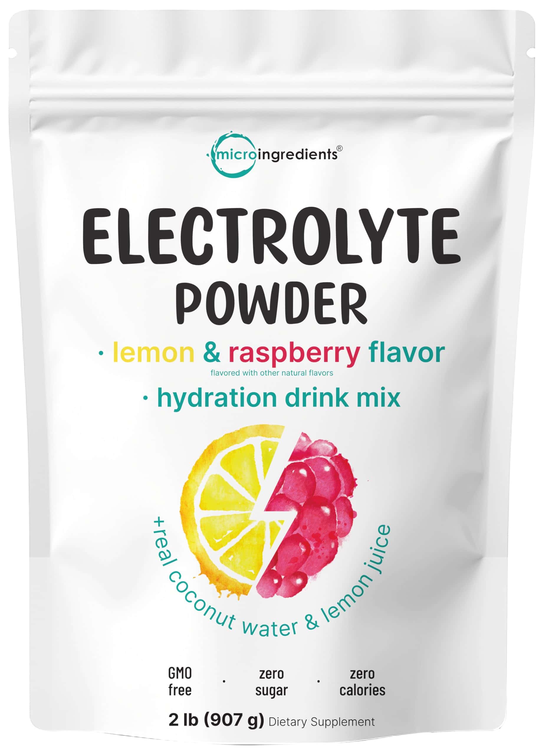 Micro Ingredients Electrolyte Powder, 2 lbs