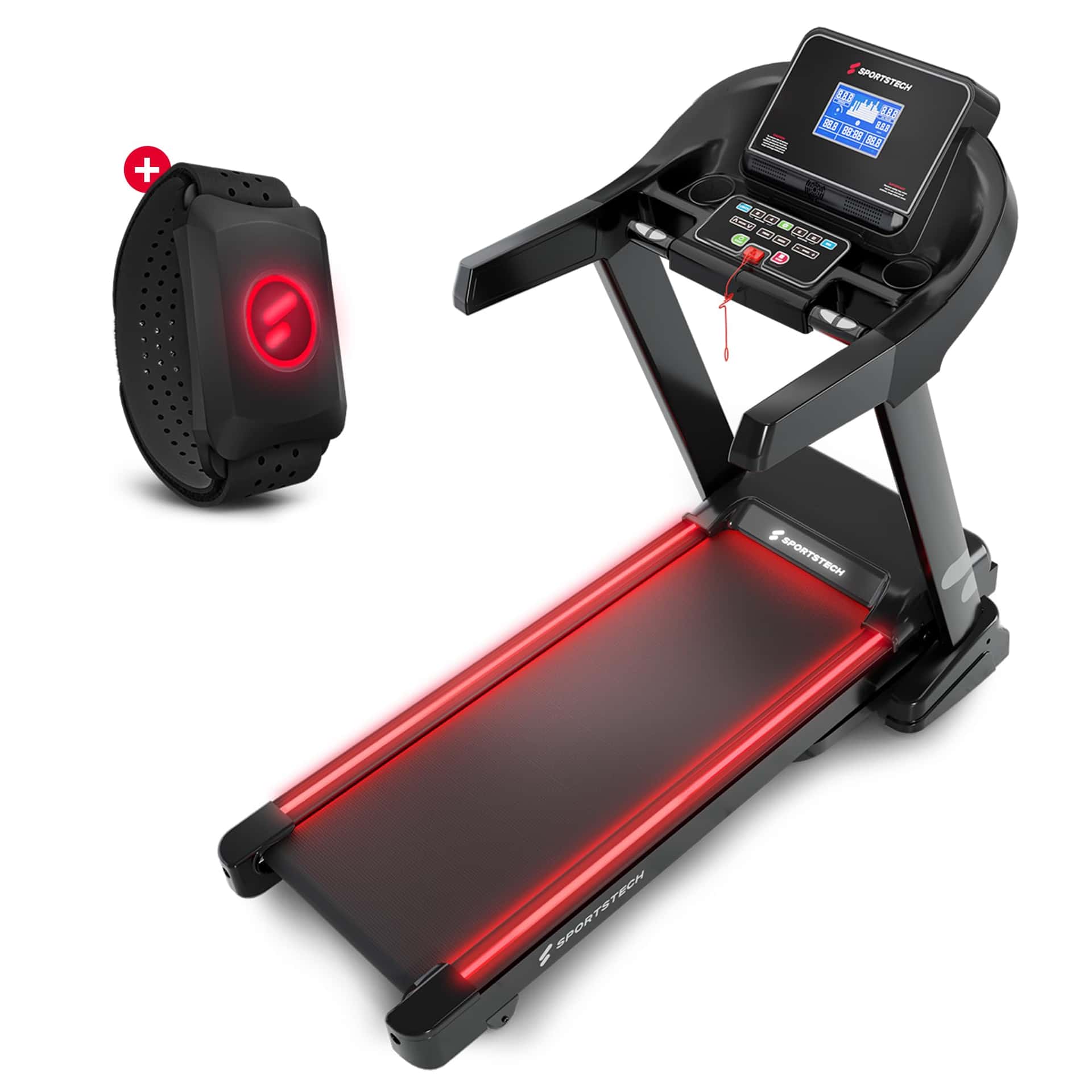 Sportstech F37s Laufband für Zuhause inklusive