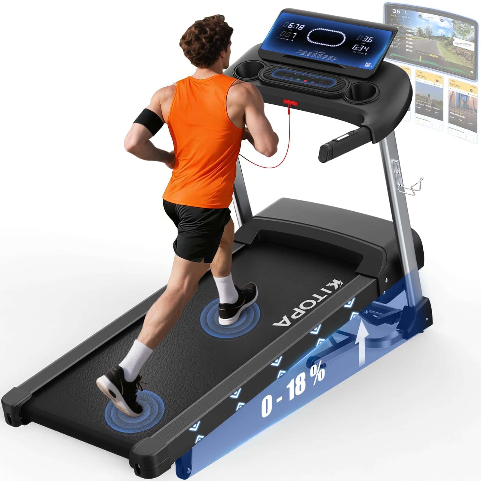 Kitopa Laufband für Zuhause