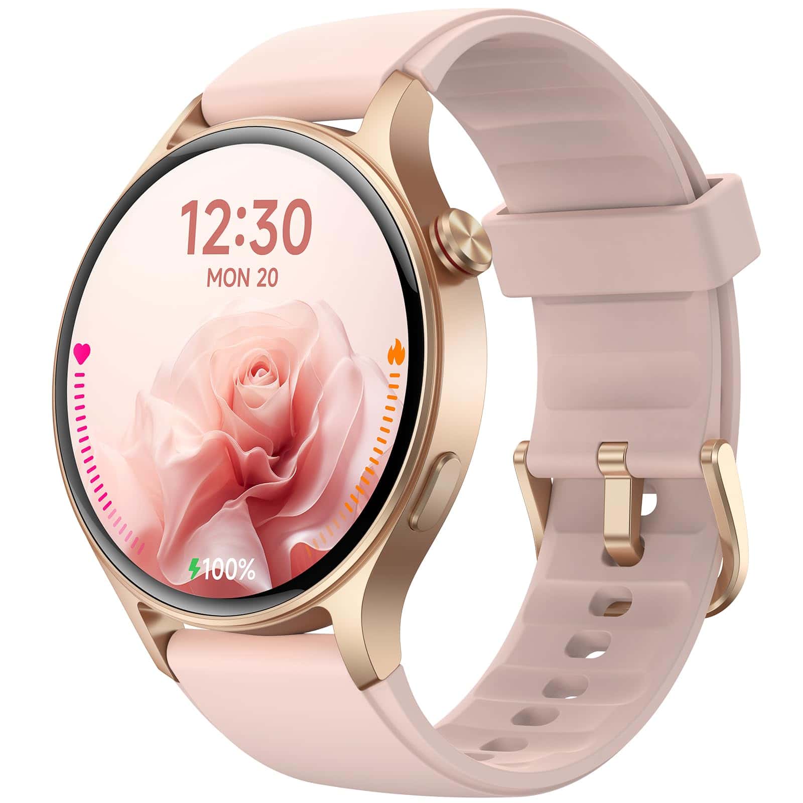 Fitpolo Smart Watch for Women,1.3" AMOLED Touchscreen