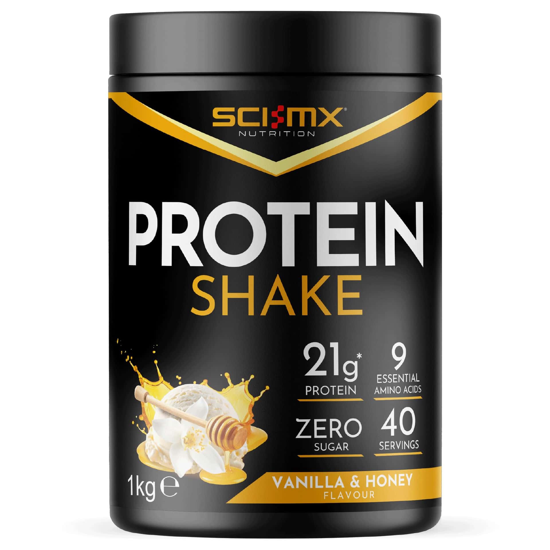 SCI-MX Protein Shake • Vanilla + Honey Flavour • 1kg