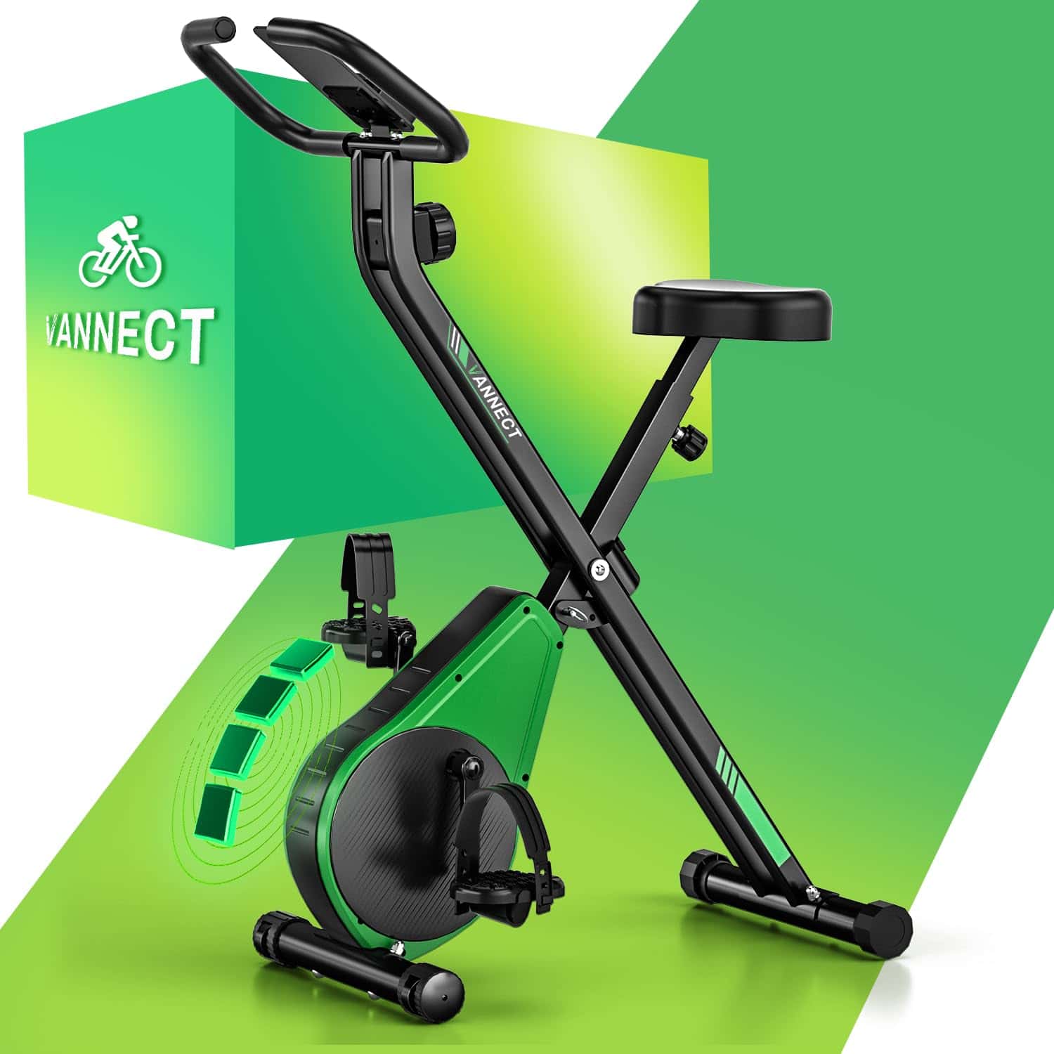 Heimtrainer Fahrrad Klappbar